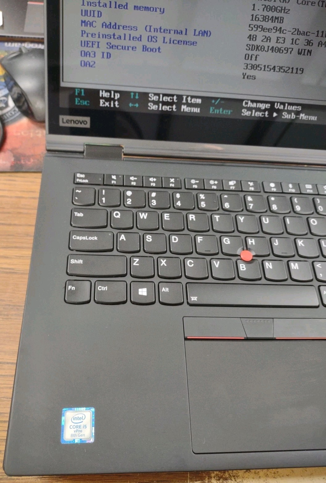 Lenovo ThinkPad x1 yoga 14″ W/ i5-8350U 1.7ghz, 16GB, 256GB, TOUCH, STYLUS.