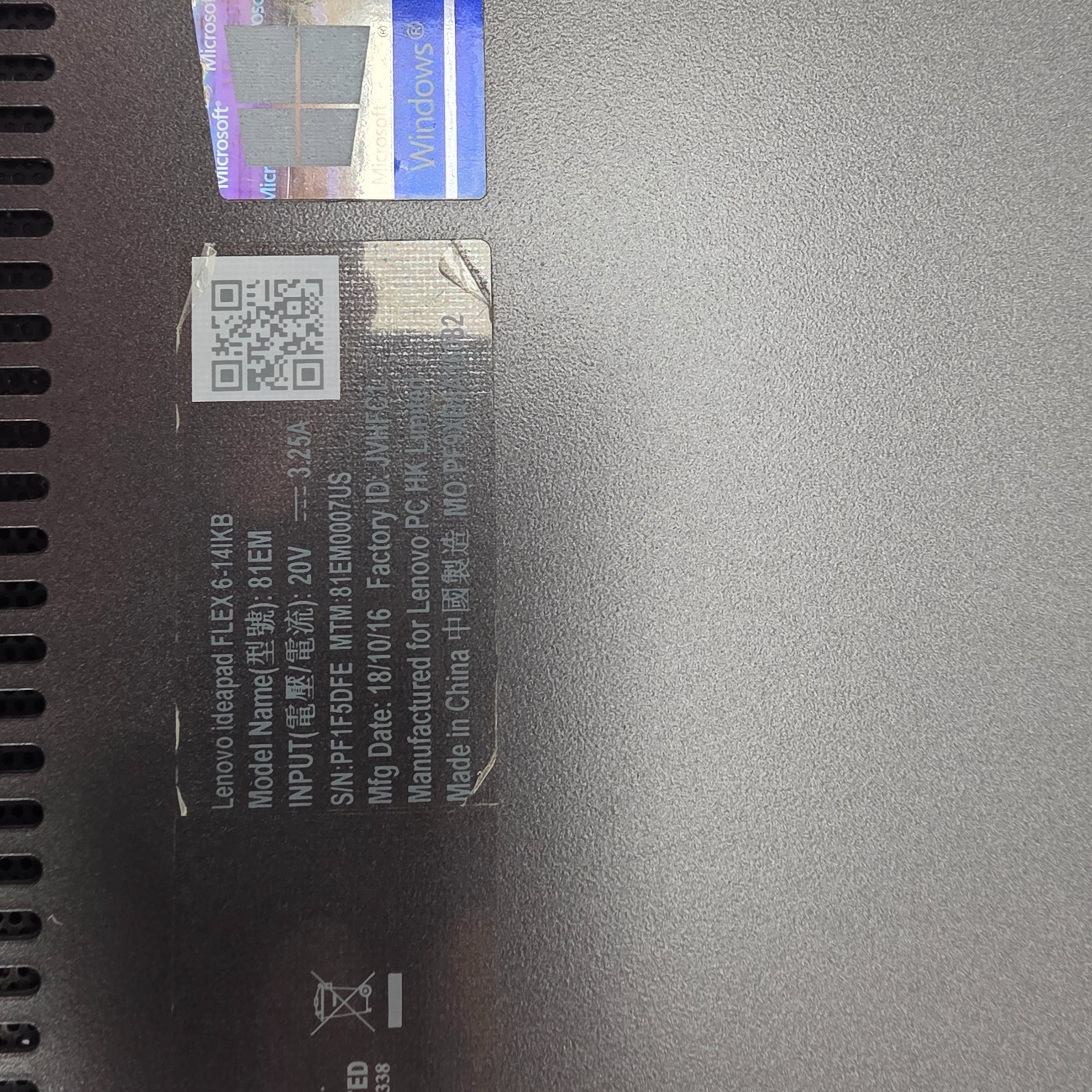 LOT OF 3 READ Lenovo Ideapad Flex 6 and 5 i7-8550U i5-8250U 8gb RAM