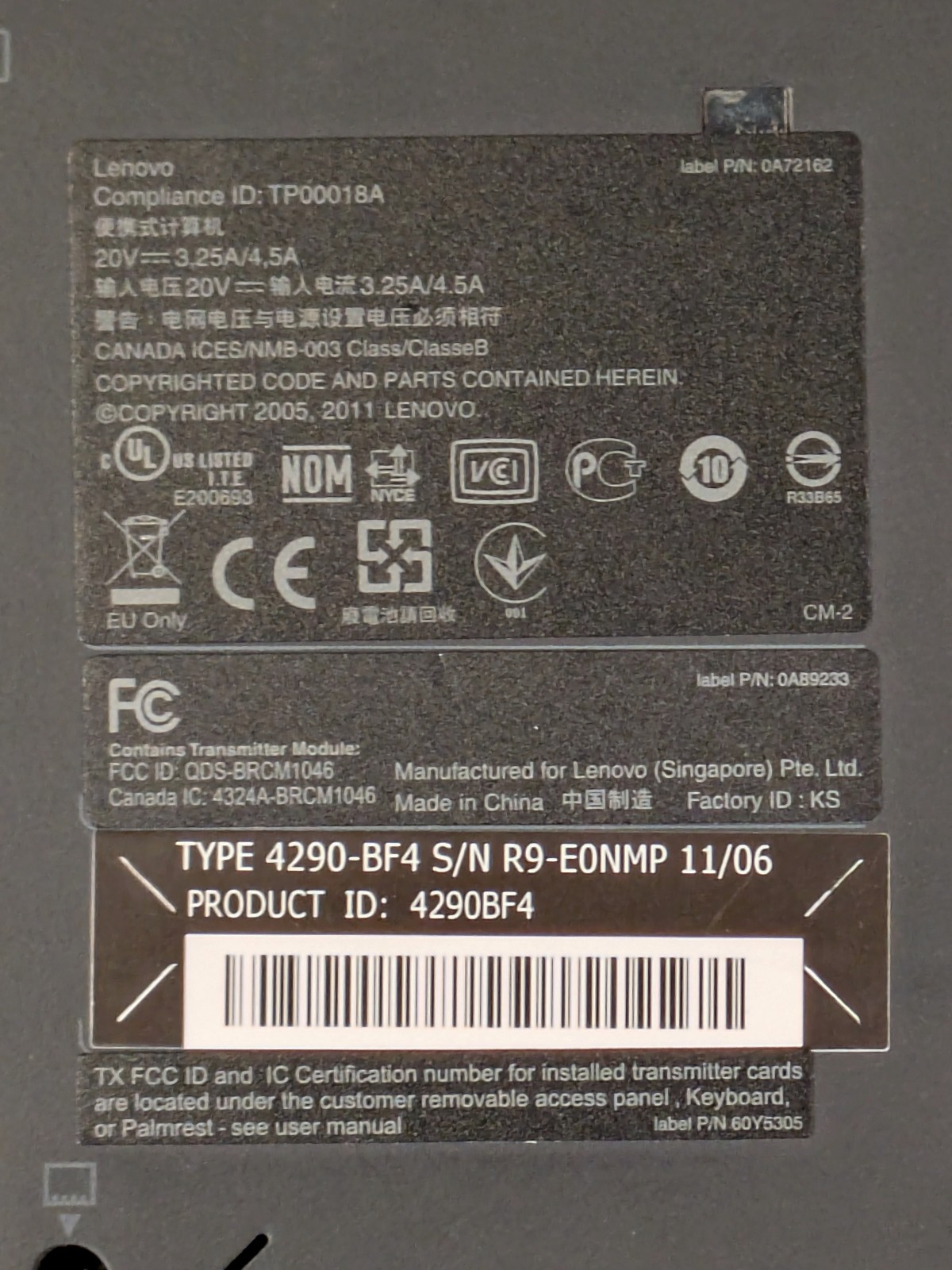 Lenovo ThinkPad X220 12″ Linux Mint Core I5-2540M, 16GB RAM 160GB SSD