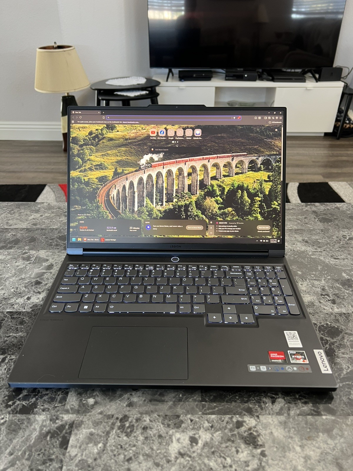 Lenovo Legion Slim 7 Gen 7 AMD Advantage Gaming Laptop – 16GB DDR5 RAM 1tb SSD