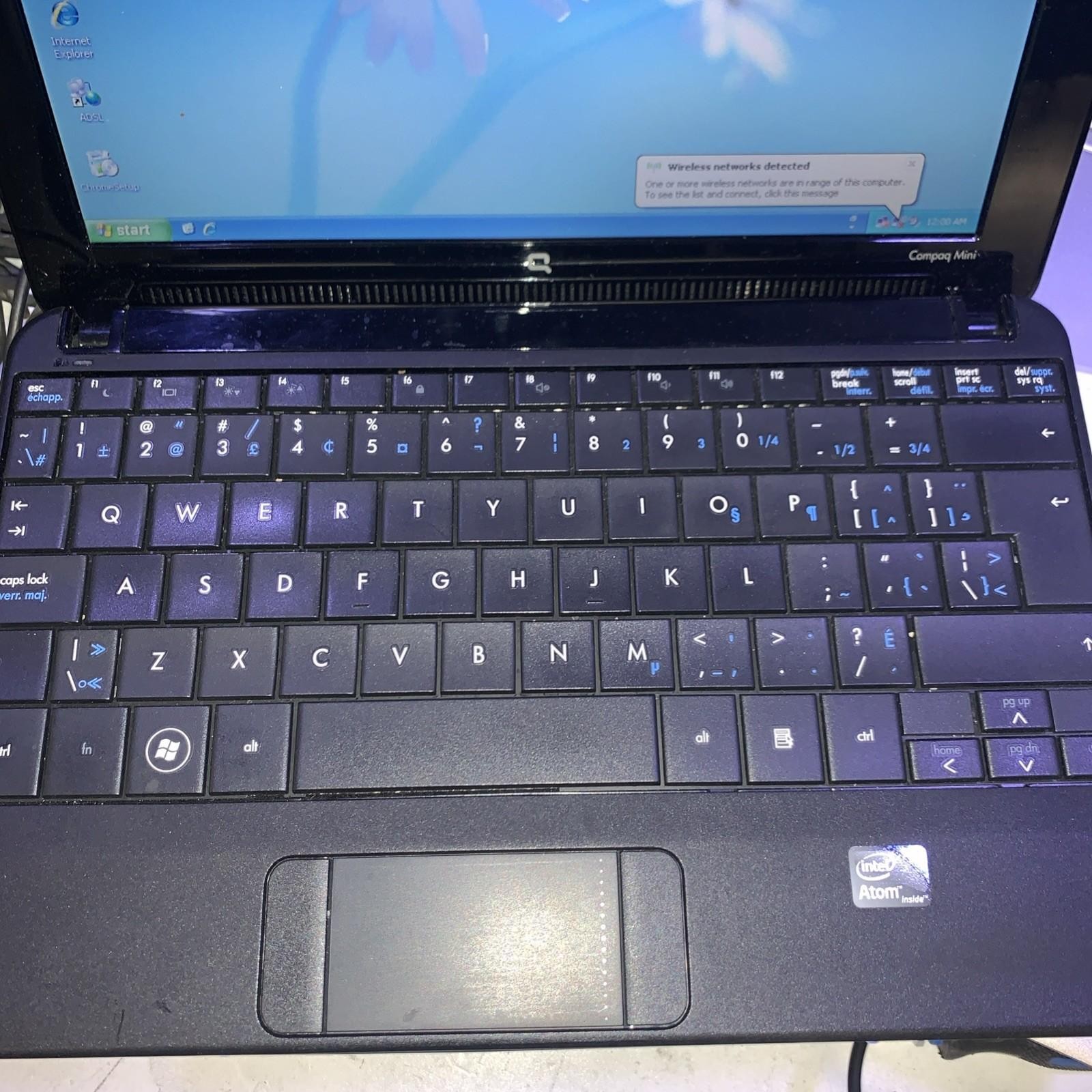 HP Compaq Mini 110 – Intel Atom N270 1.6GHZ 160GB HD 1GB RAM Windows XP PRO SP3