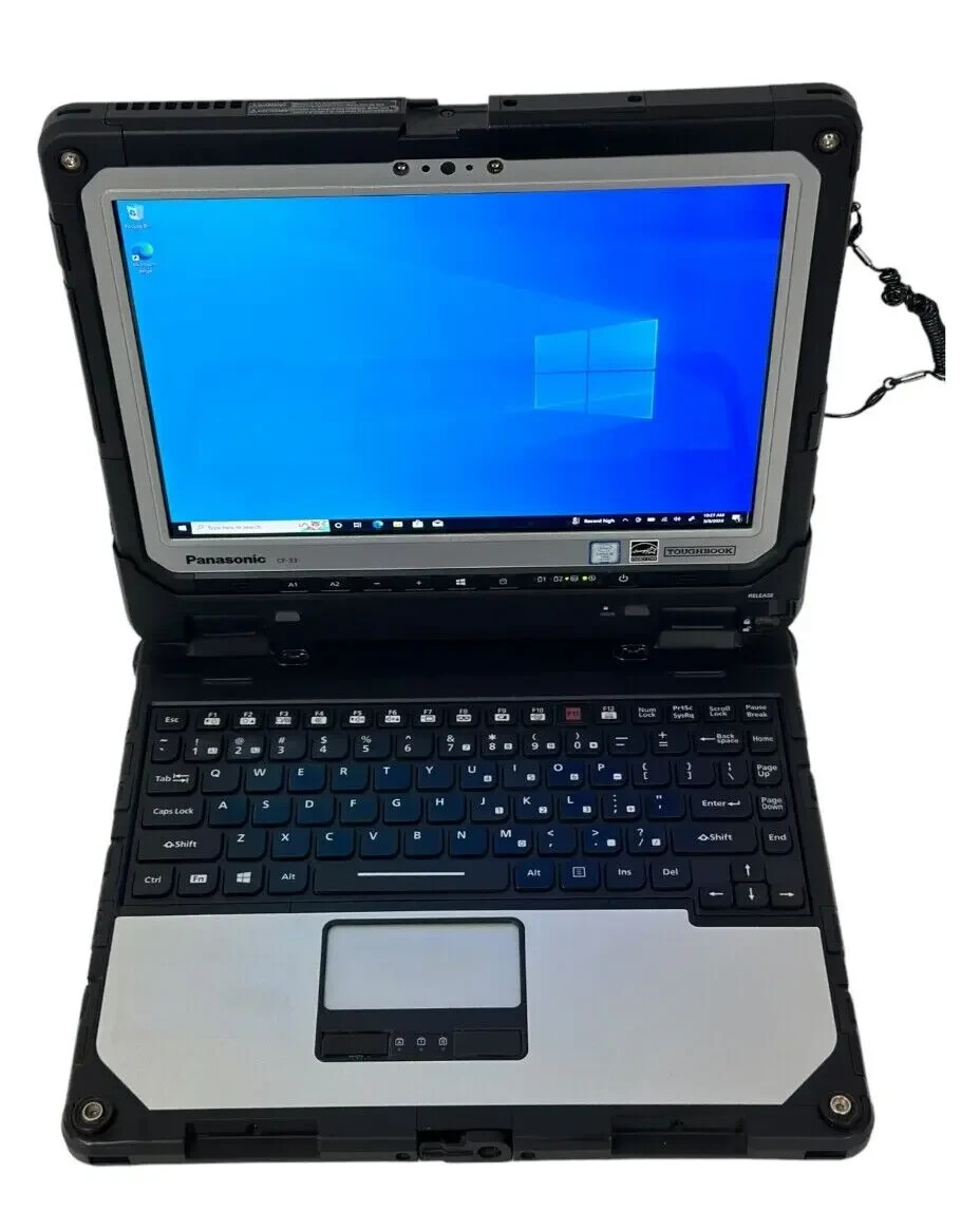 Panasonic Toughbook CF-33 i5-6300 8GB RAM 2TB SSD Dual Battery LTE Windows 10/11
