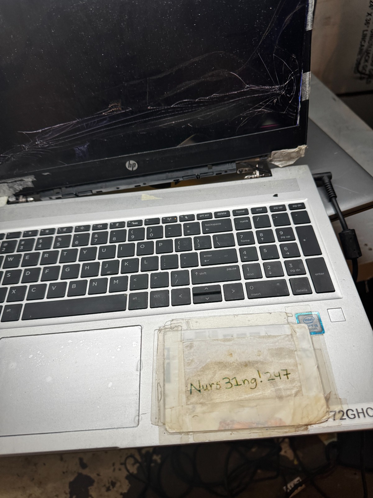 HP Probook 450 G6 Core I5 8th Gen Laptop For Parts/Repair #6201