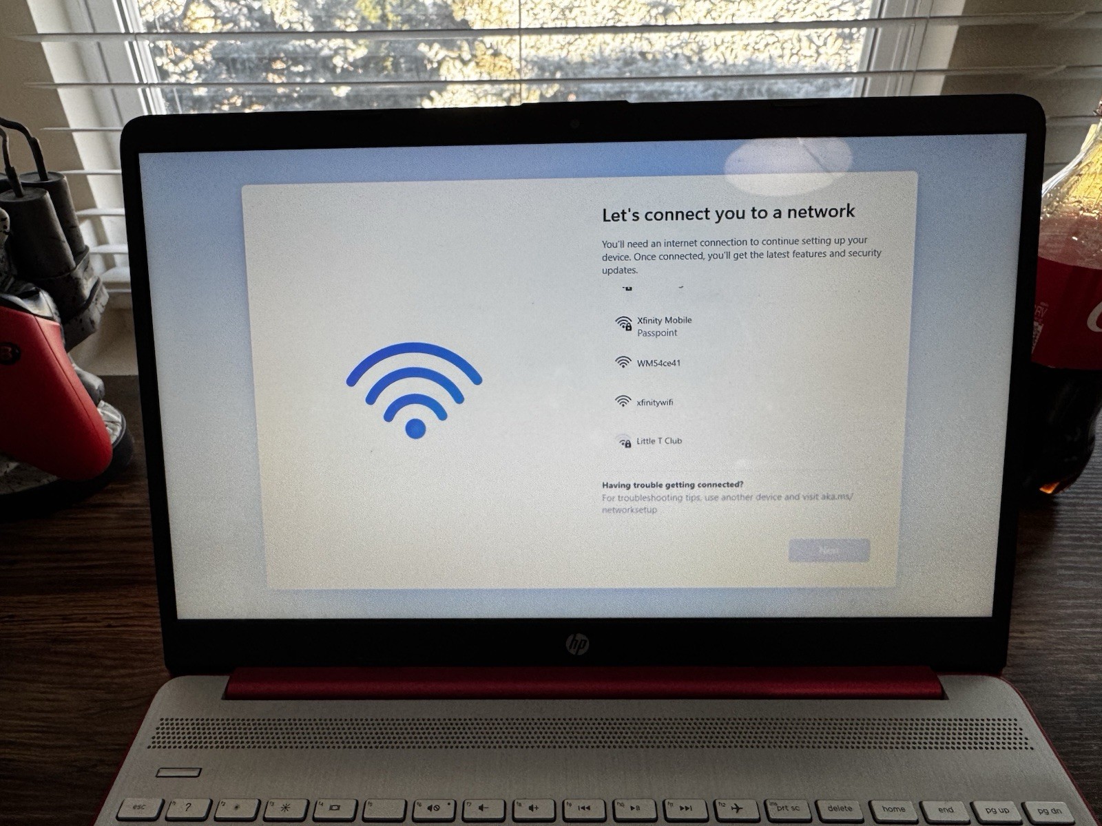 HP Red 15.6″ Laptop Intel Pentium Windows 11 Integrated Graphics Webcam