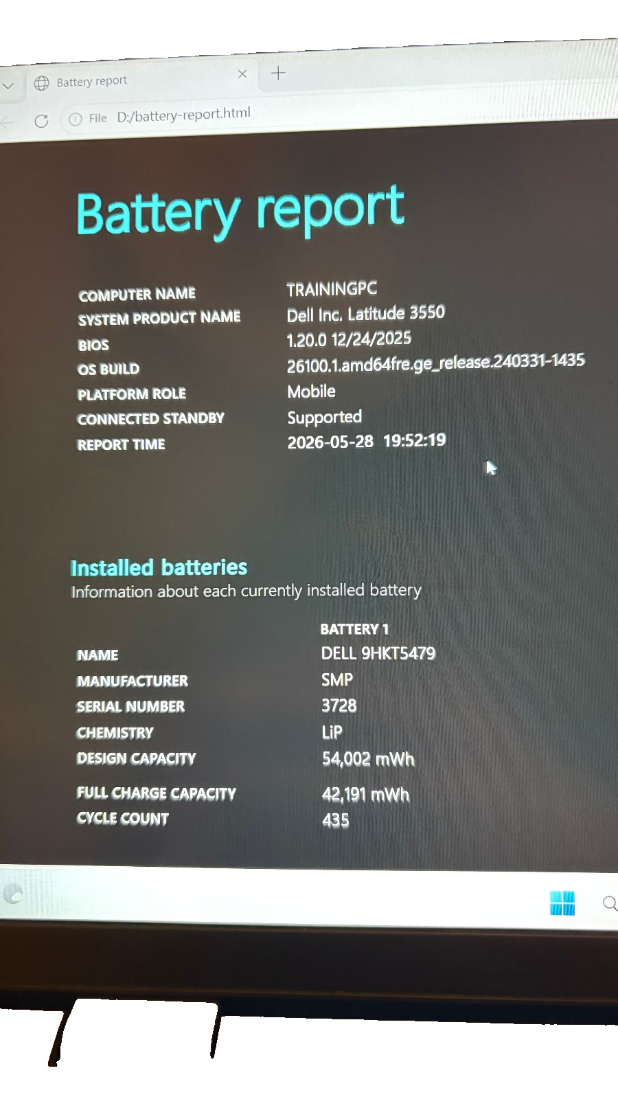 Dell Latitude 3550 i7-1355U 16GB DDR5 256GB SSD Win 11 Pro Laptop