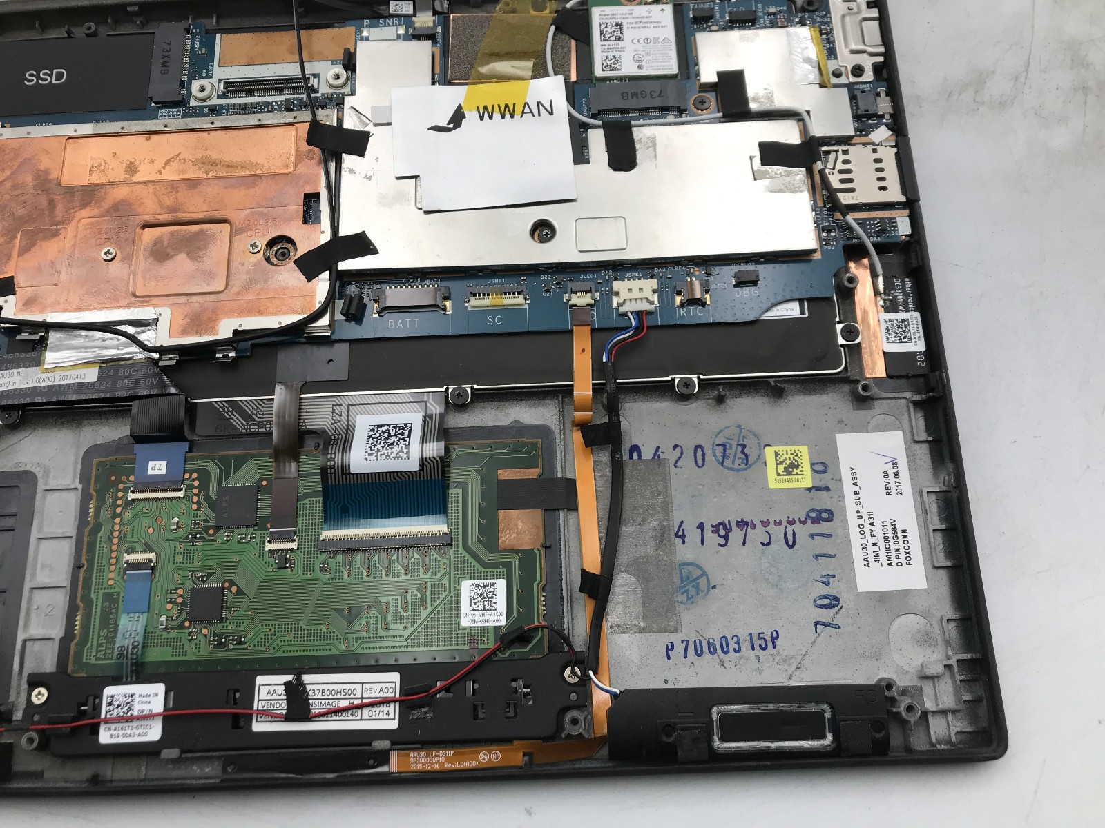 DELL LATITUDE 7370 – FOR PARTS/CORE ONLY – INTEL M3-6Y30 – NO RAM -READ DESC- BB