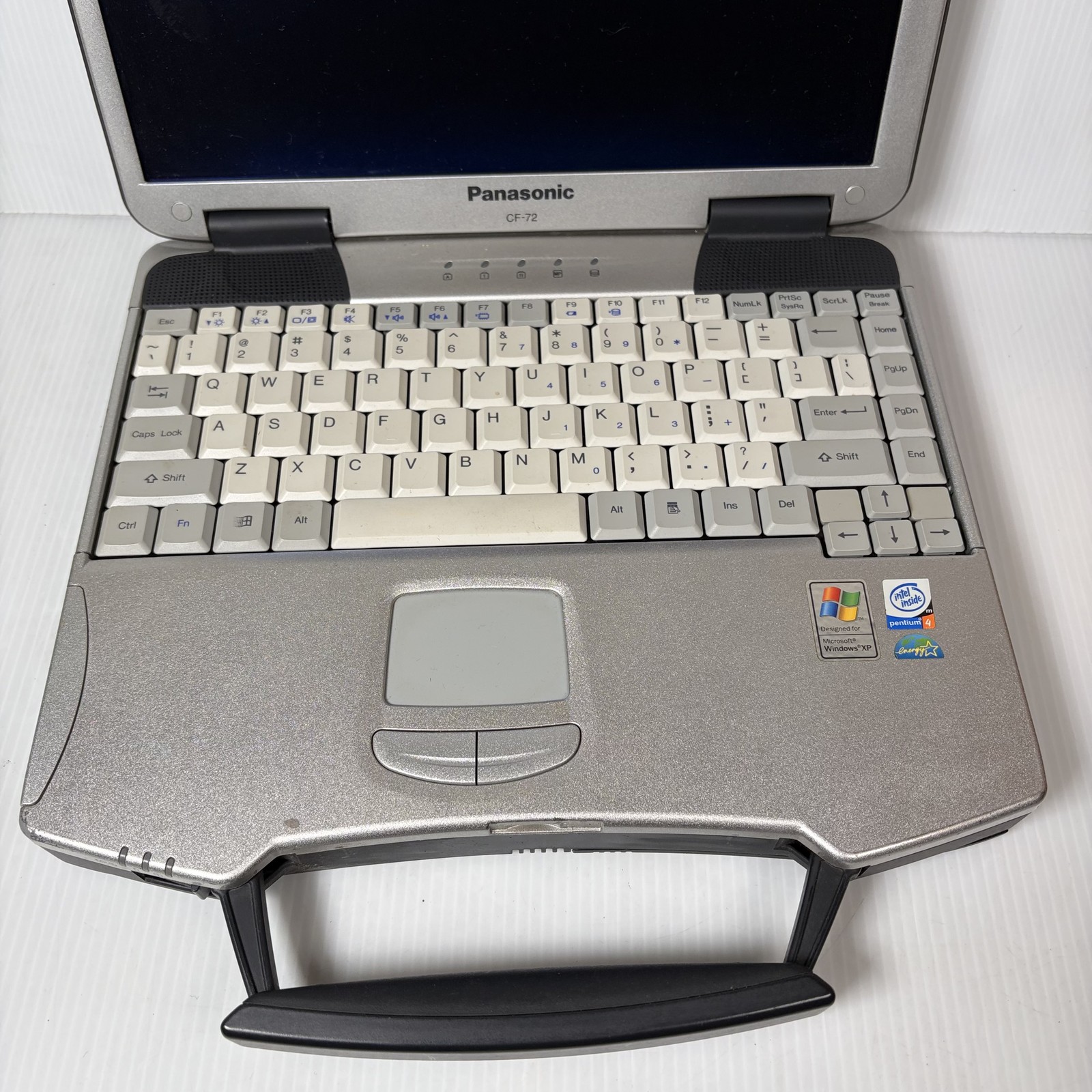 AS IS Panasonic Toughbook CF-72 Rugged Laptop Windows XP Pentium 4 DVD-RW