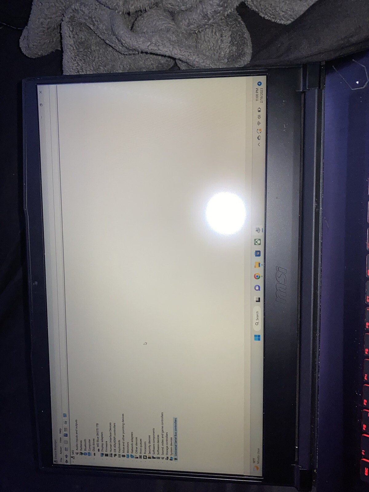 MSI Gaming Laptop GF63 Thin 11SC-693 1TB WD Blue SN750 (aftermarket) 2022 Model