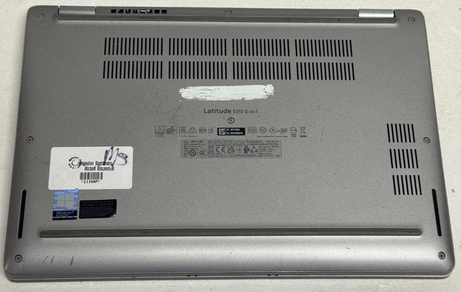 Dell Latitude 5310 2in1 13.3″ (i5-10310u – 16GB RAM – 256GB SSD – Win11Home)