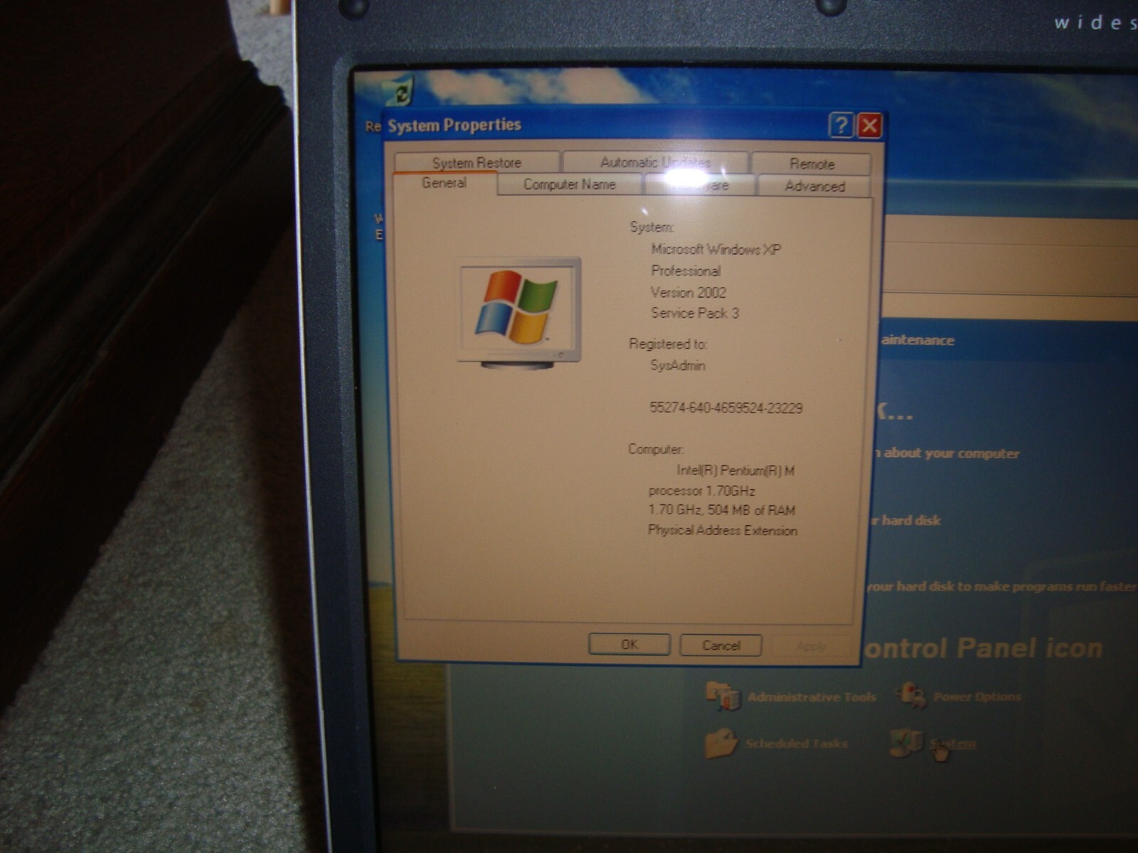 HP Pavilion dv4000 / dv4320us Laptop / remote