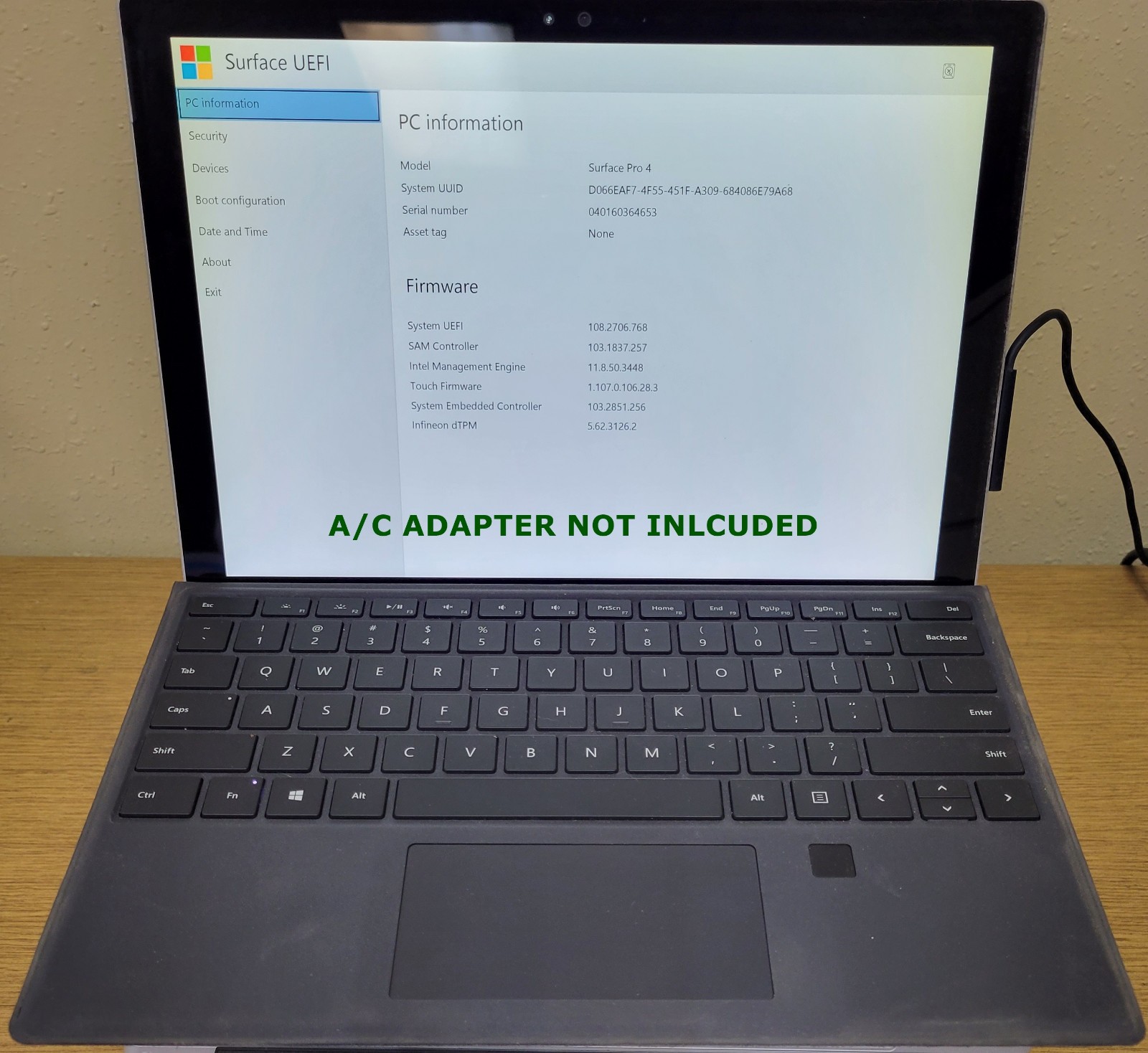(Lot of 10)Surface Pro 5 i5-7300U 2.60GHz 4/8GB 128/256SSD No OS *READ*