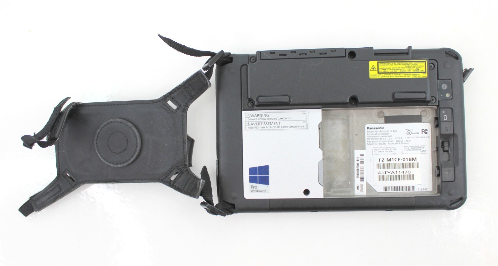 Panasonic Toughpad FZ-M1 Core i5vPro Bad System CMOS
