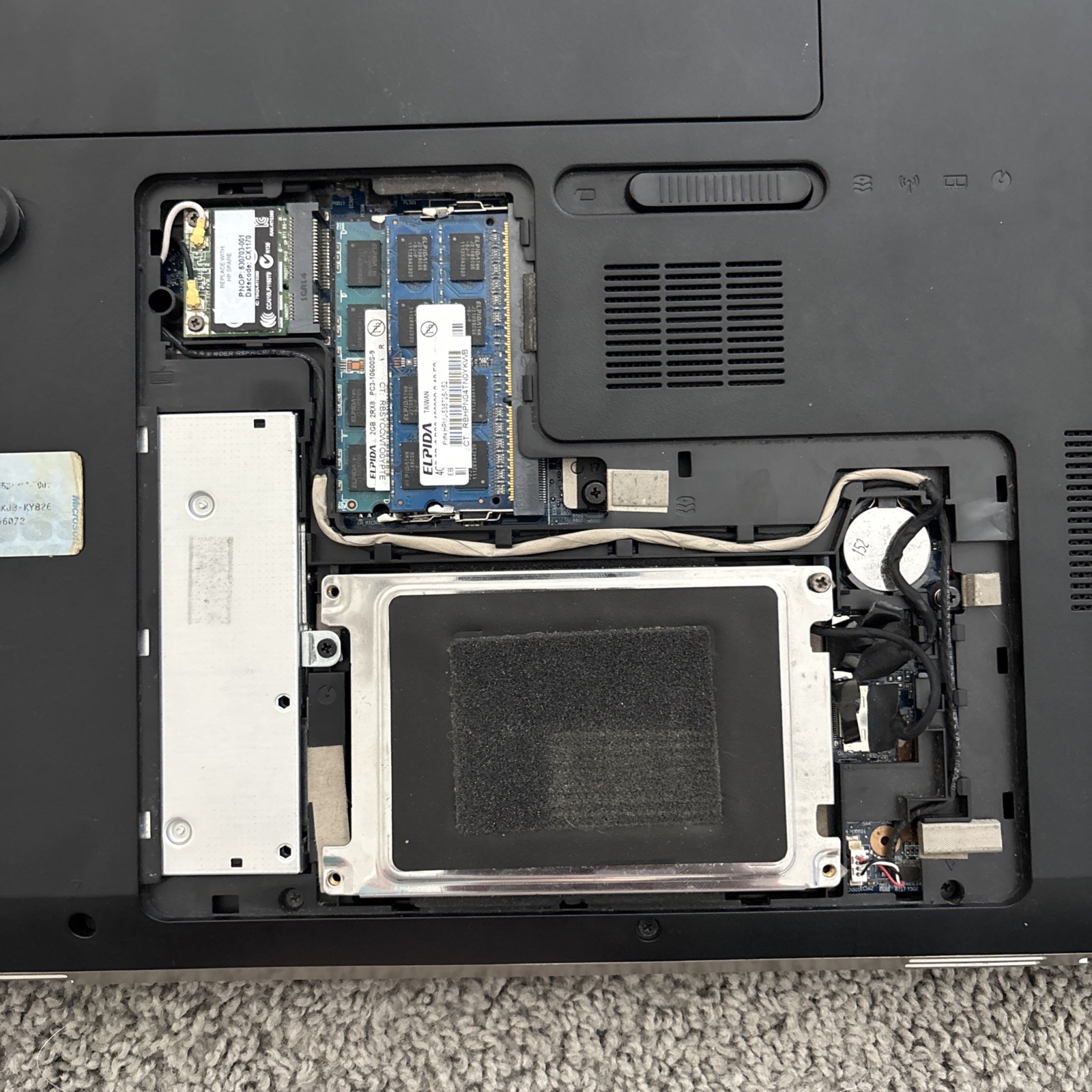 HP Pavilion dv6-6c54nr 15″ Laptop No HDD/Charger UNTESTED