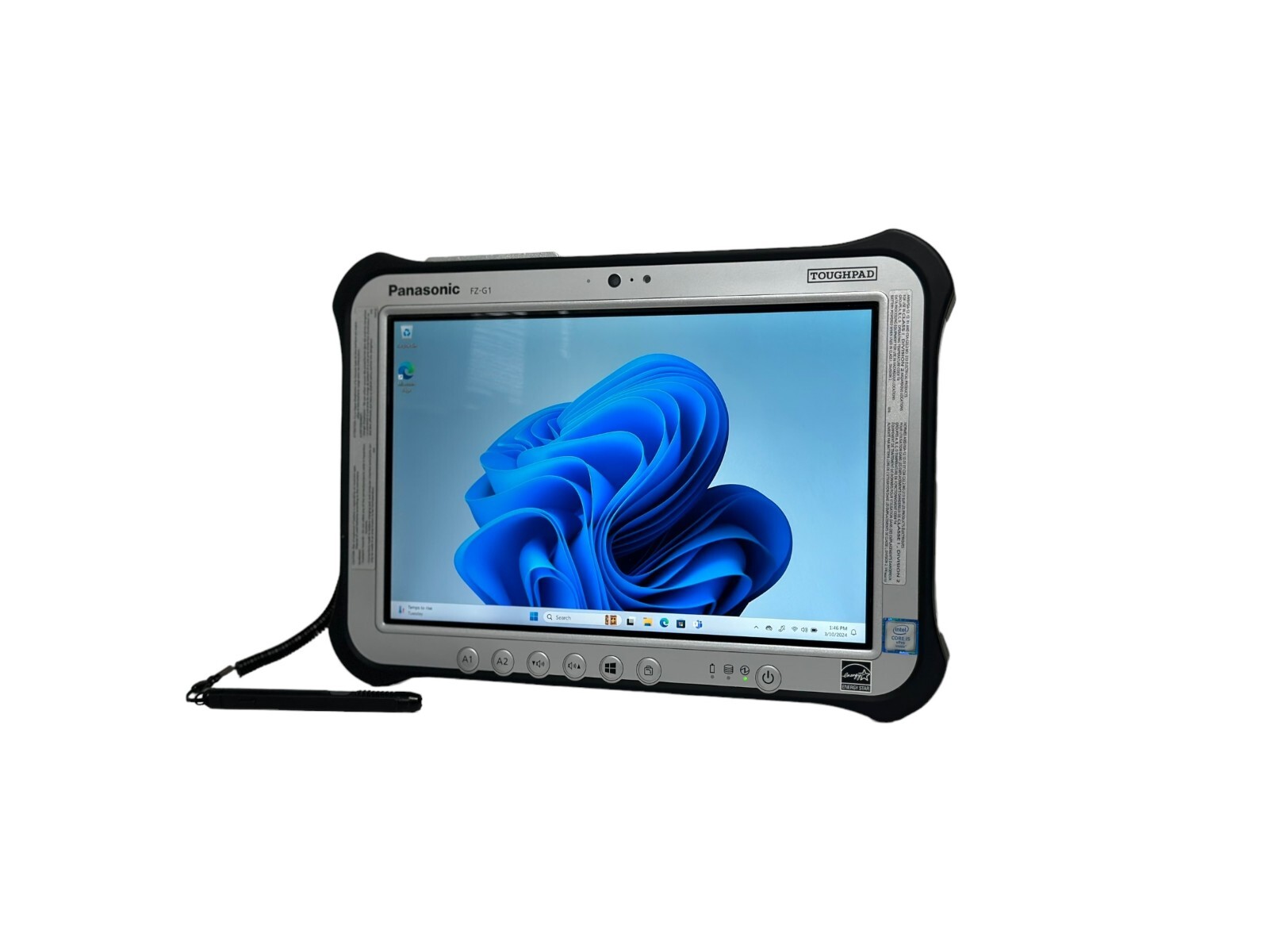 Panasonic Toughpad FZ-G1 Core i5 6300U 2.4GHz 8GB RAM 256GB SSD Win 11 Pro