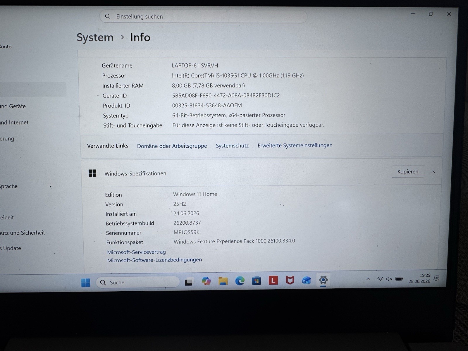 Lenovo IdeaPad S340-14IIL / 14″ FHD Intel /i5-1035G1 /512GB SSD /8GB RAM