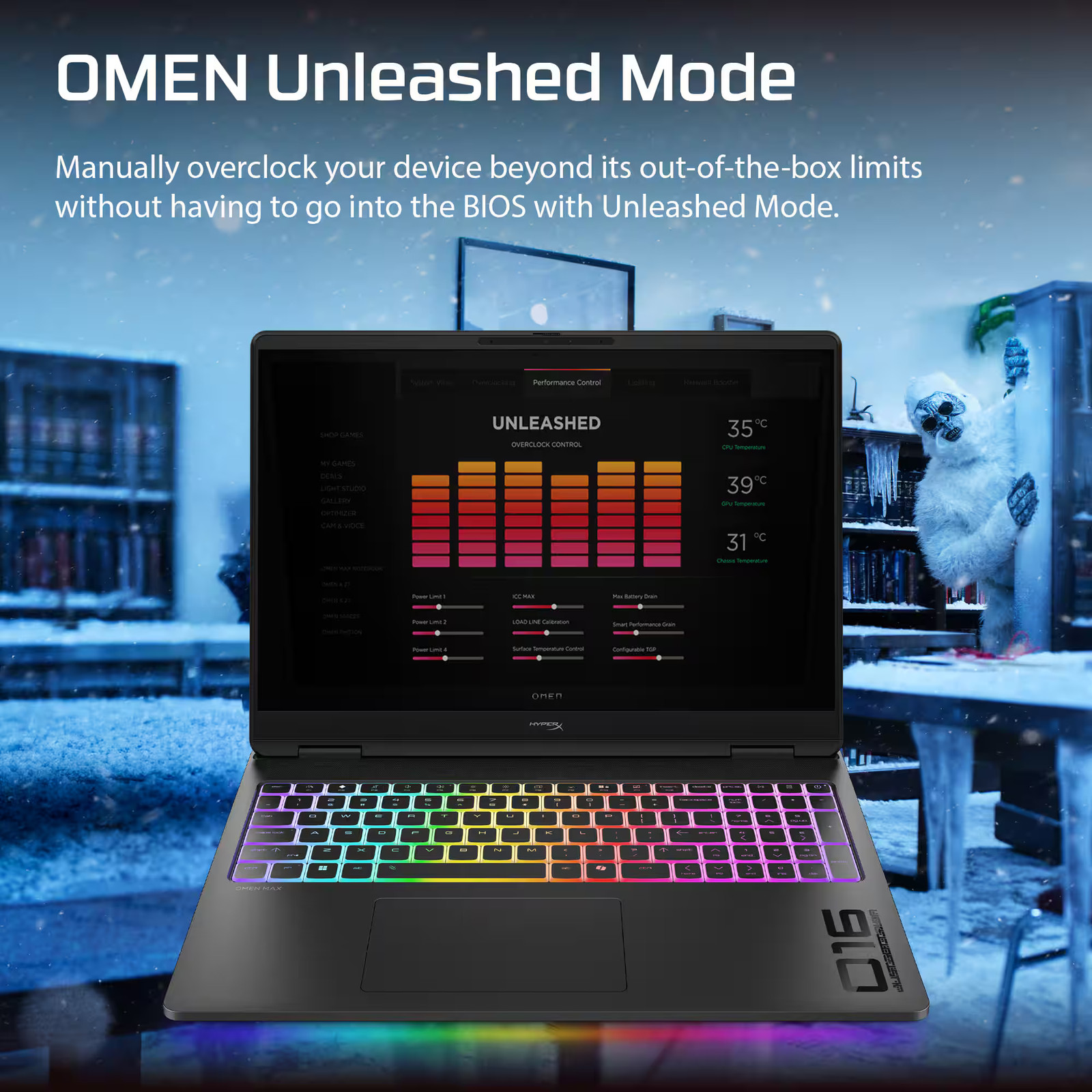HyperX – OMEN MAX 16″ 240Hz 2.5K OLED Gaming Laptop – AMD Ryzen AI 9 HX 475 (…