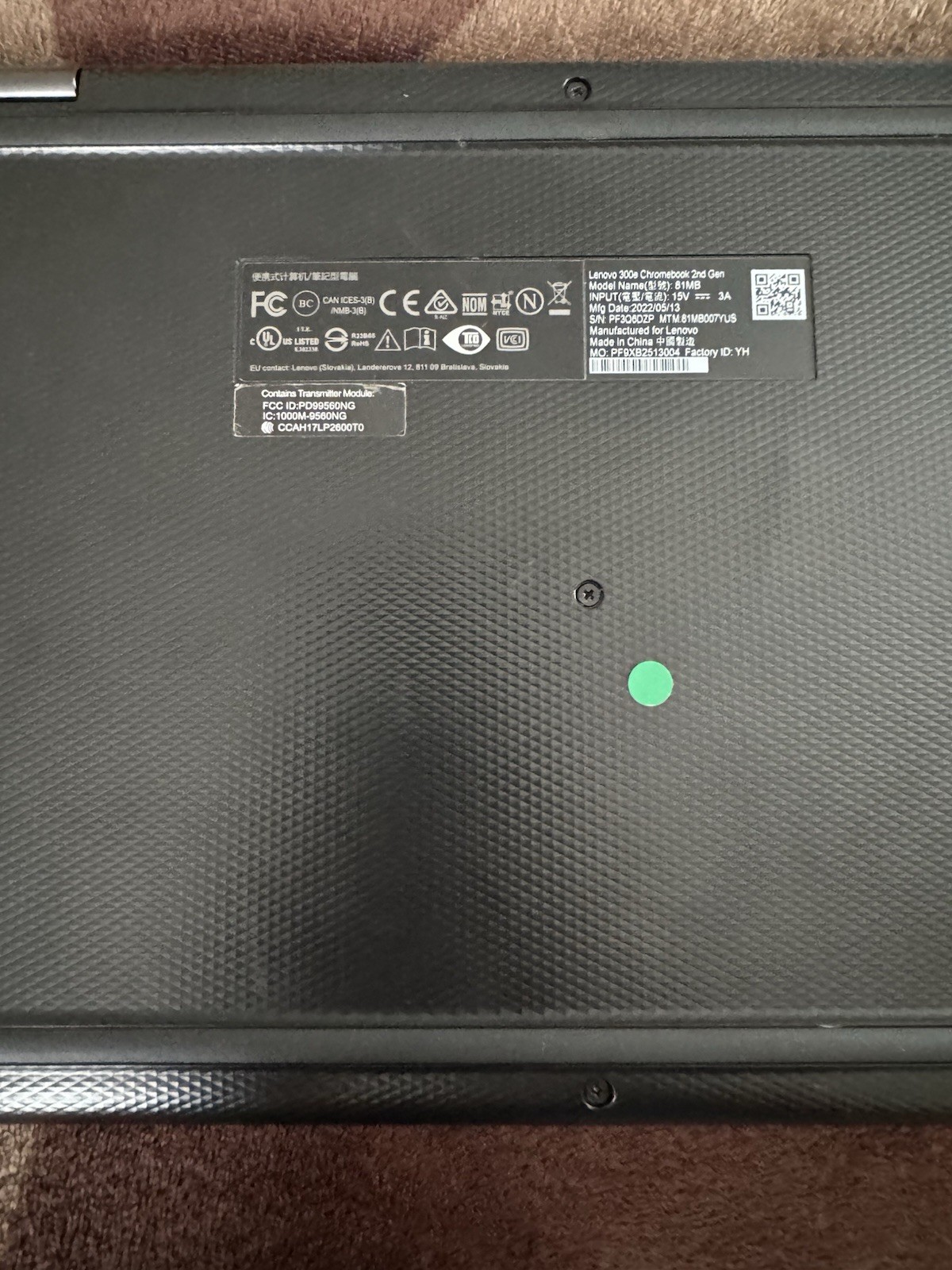 Lenovo 300e Chromebook 2nd Gen 11.6″ Celeron 4GB 32GB Chrome OS Black