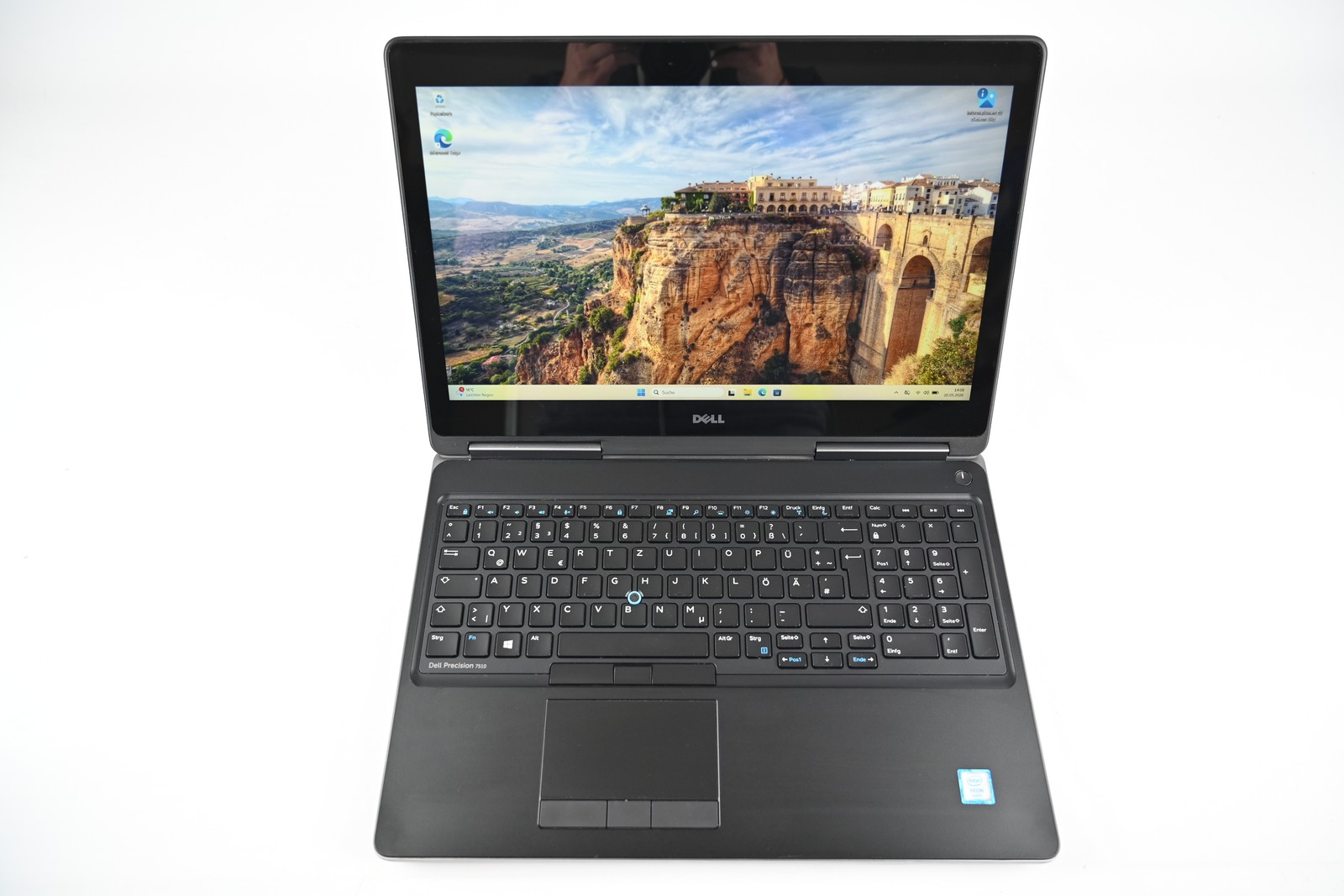 Dell Precision 7510 Touch – Quadro M2000M – Xeon E3-1545Mv5 – 16GB – 256GB M.2