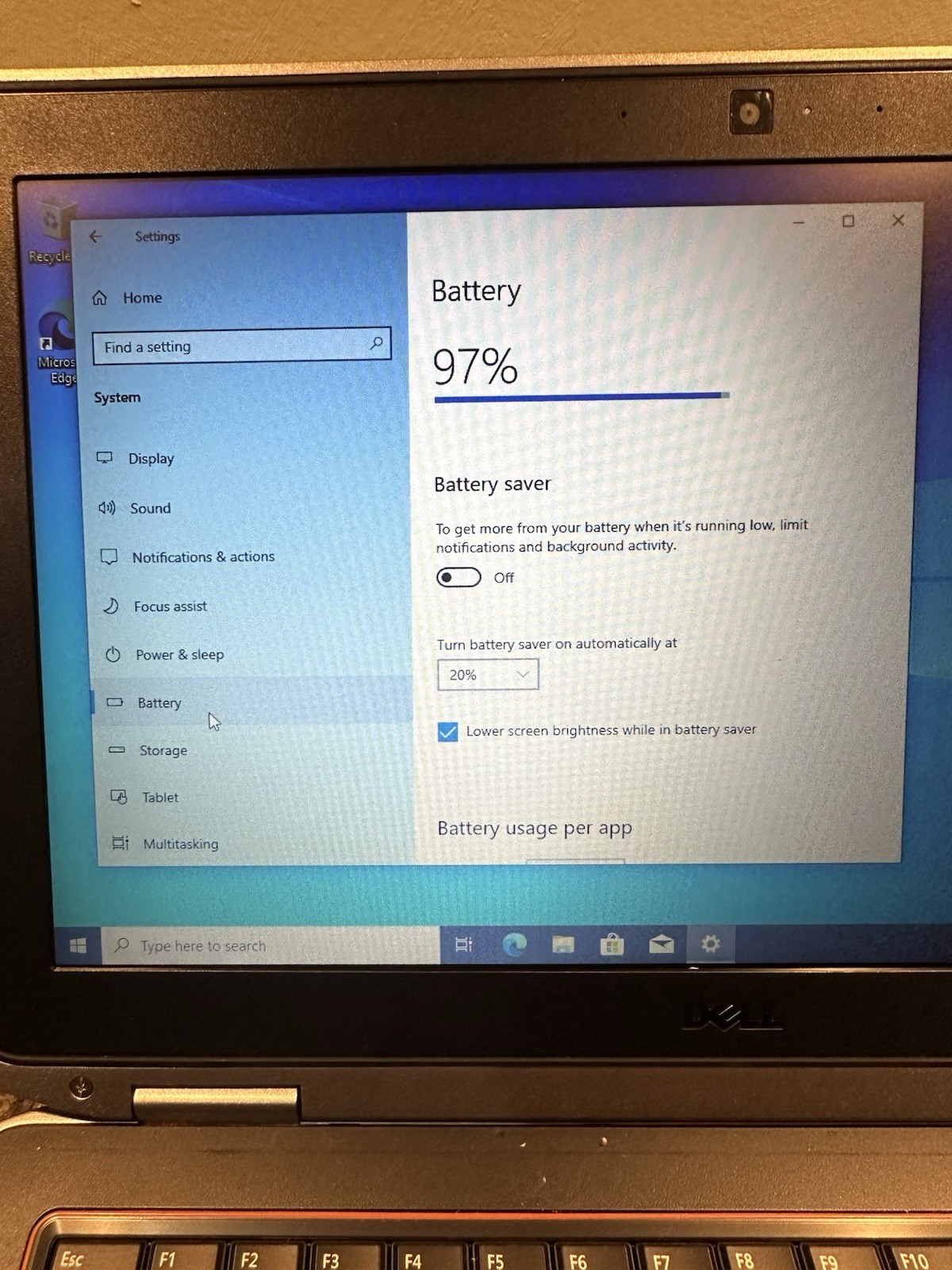 Dell Latitude E6320 Intel(R) Core(TM) i5-2520M 8GB CPU @ 2.50GHz Window 10 Pro