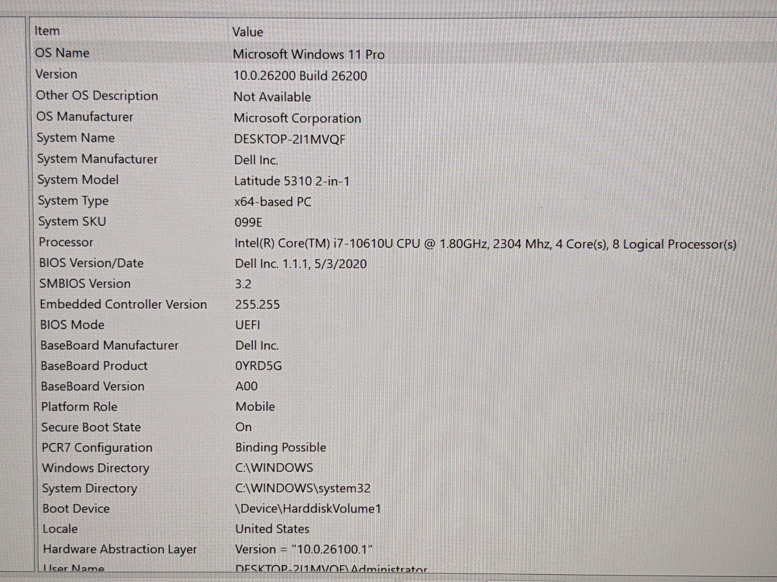 Dell Latitude 5310 2n1 13.3″ FHD TOUCH i7-10 vPRO 1.8GHz 32GB 512GB SSD W11P +PA