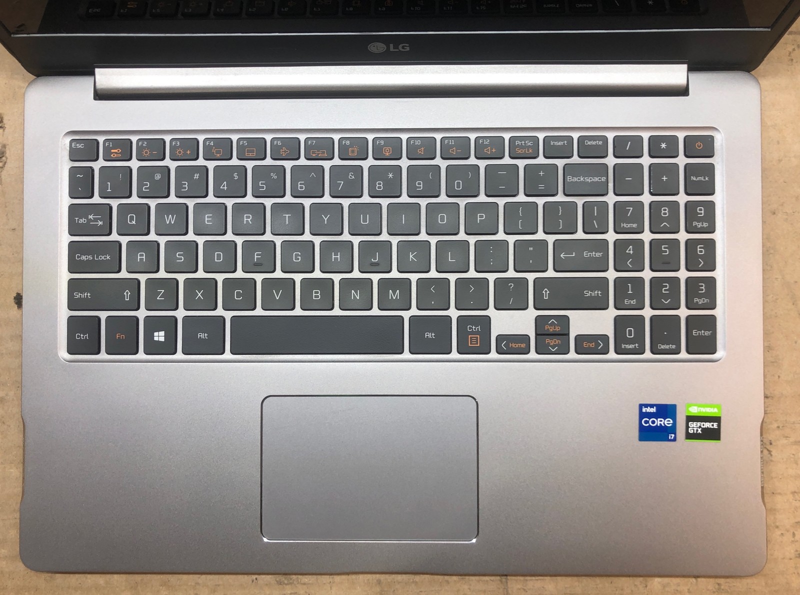 LG 15U70P, Intel Core i7-1165G7U ,GTX 1650, 8GB RAM, NO SSD/OS, *PARTS/REPAIR*