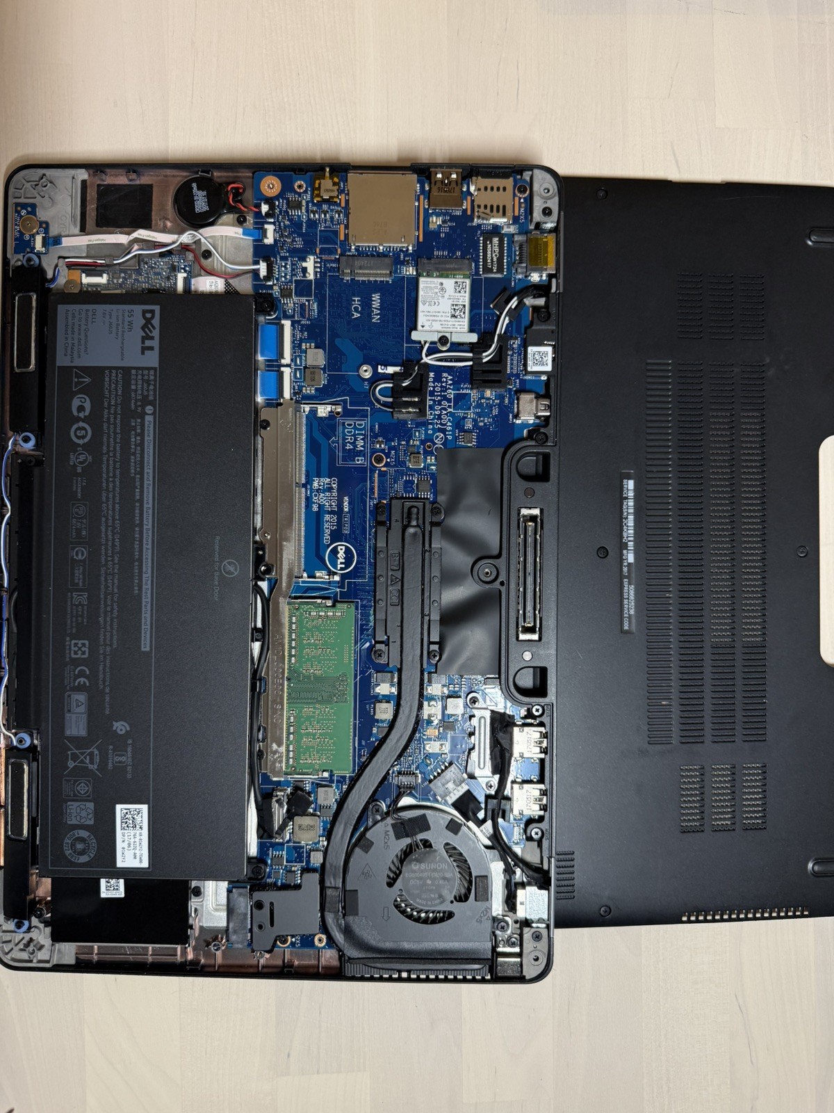 Dell Latitude E7470 Laptop Intel Core i7 6th Gen No HD/OS/AC Adapter
