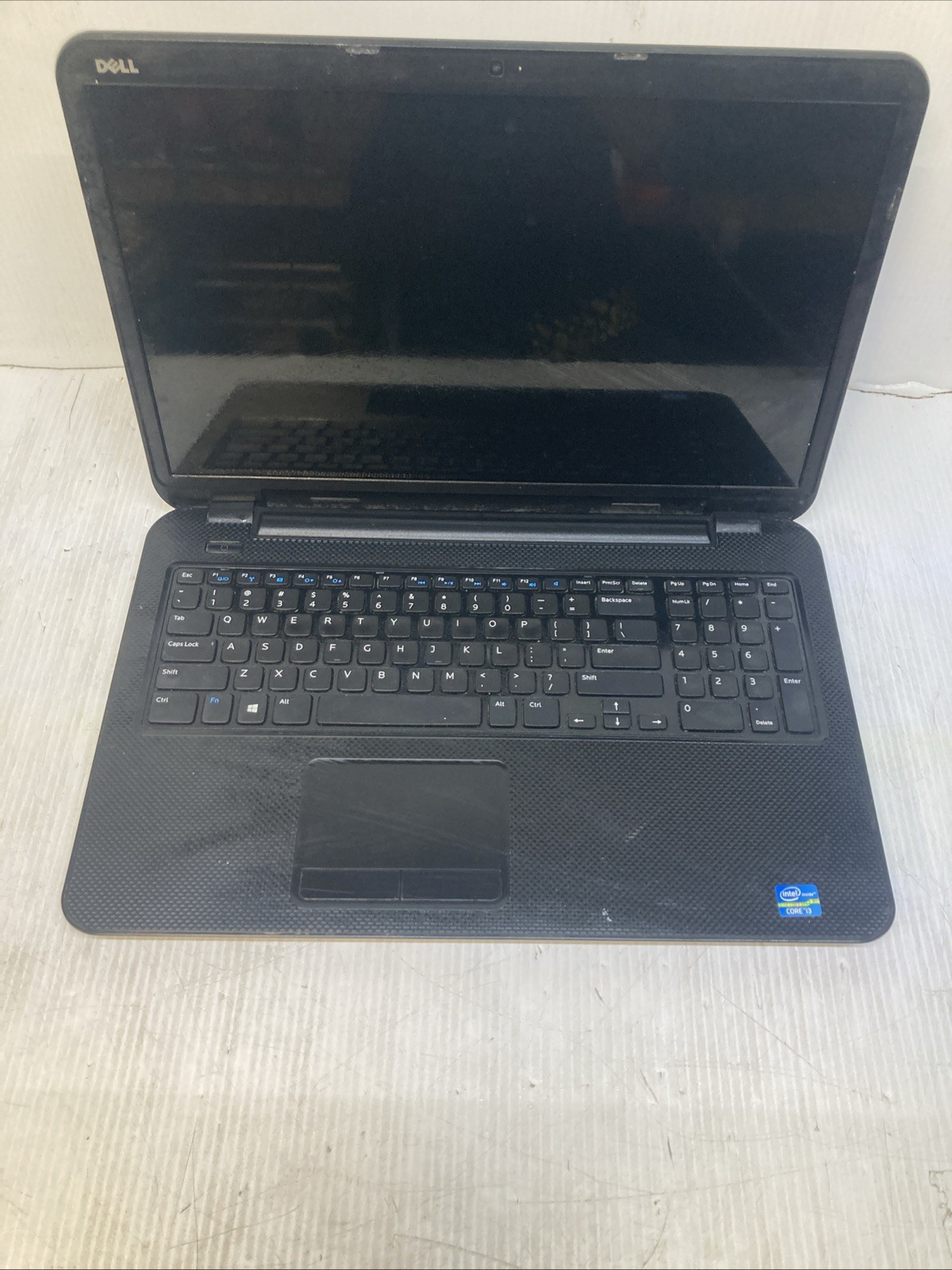 Dell Inspiron 17 3721 Core i3-3217U 1.80GHz no RAM no HDD Boot to BIOS