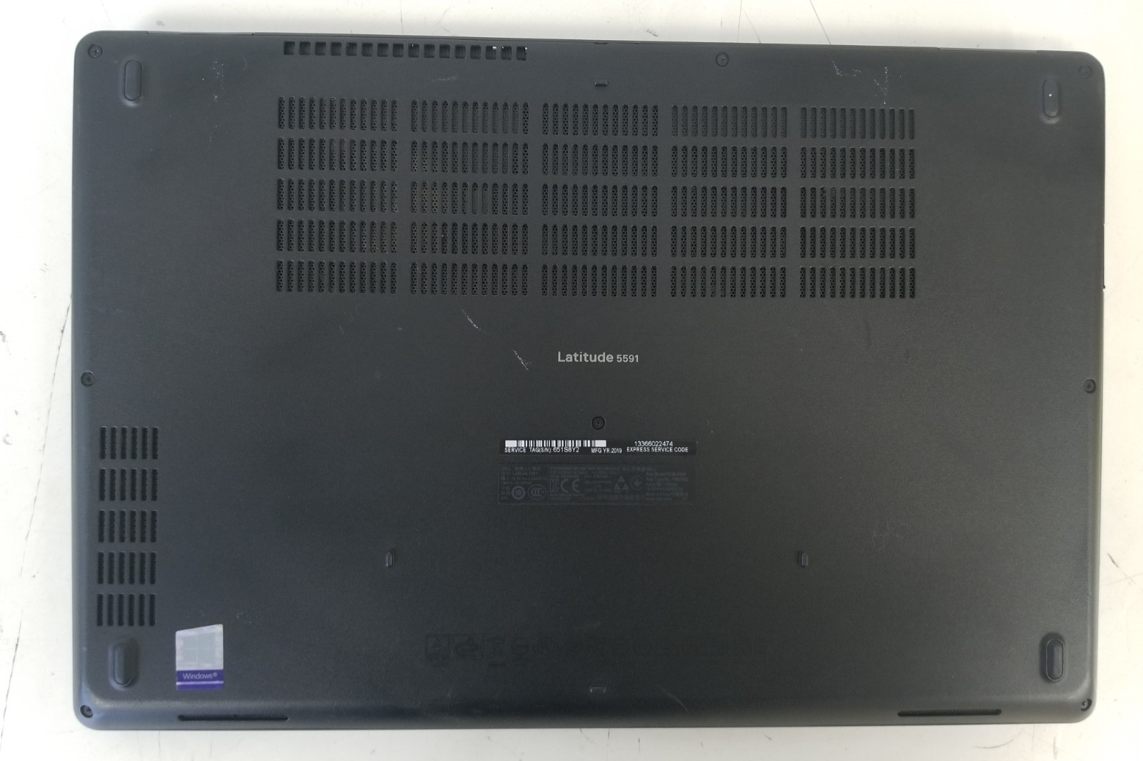 Dell Latitude 5591 / Intel Core i5- 8400H 2.50GHz / 8GB RAM / 256GB SSD / W10Pro