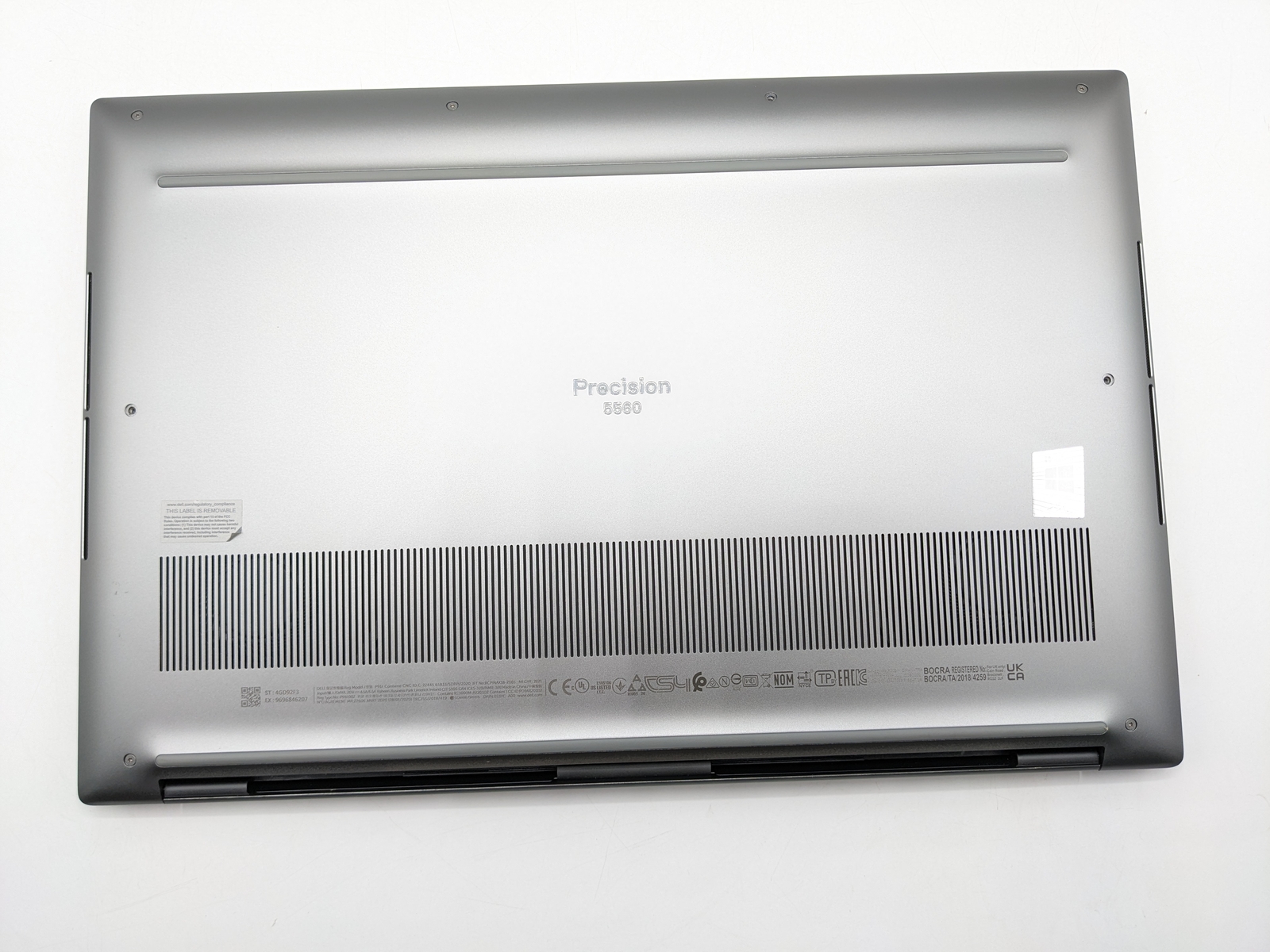 DELL PRECISION 5560 15.6″ i7 2.50GHz 16GB RAM 512GB SSD – Grade D