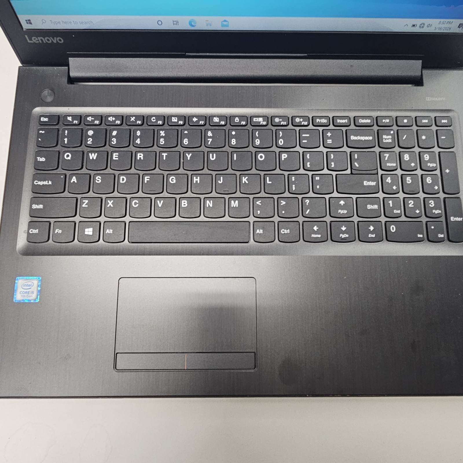 Lenovo IdeaPad 310-15IKB 15.6″ Laptop i5-7200U 8GB RAM 120GB SSD Win 10 READ