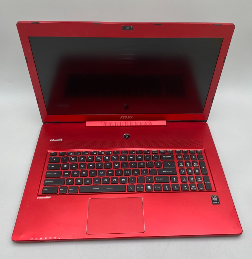 MSI MS-1773 17.3″ i7-4710HQ 2.5GHz 500GB SSD 16GB DDR3 Gaming Laptop Red C/READ