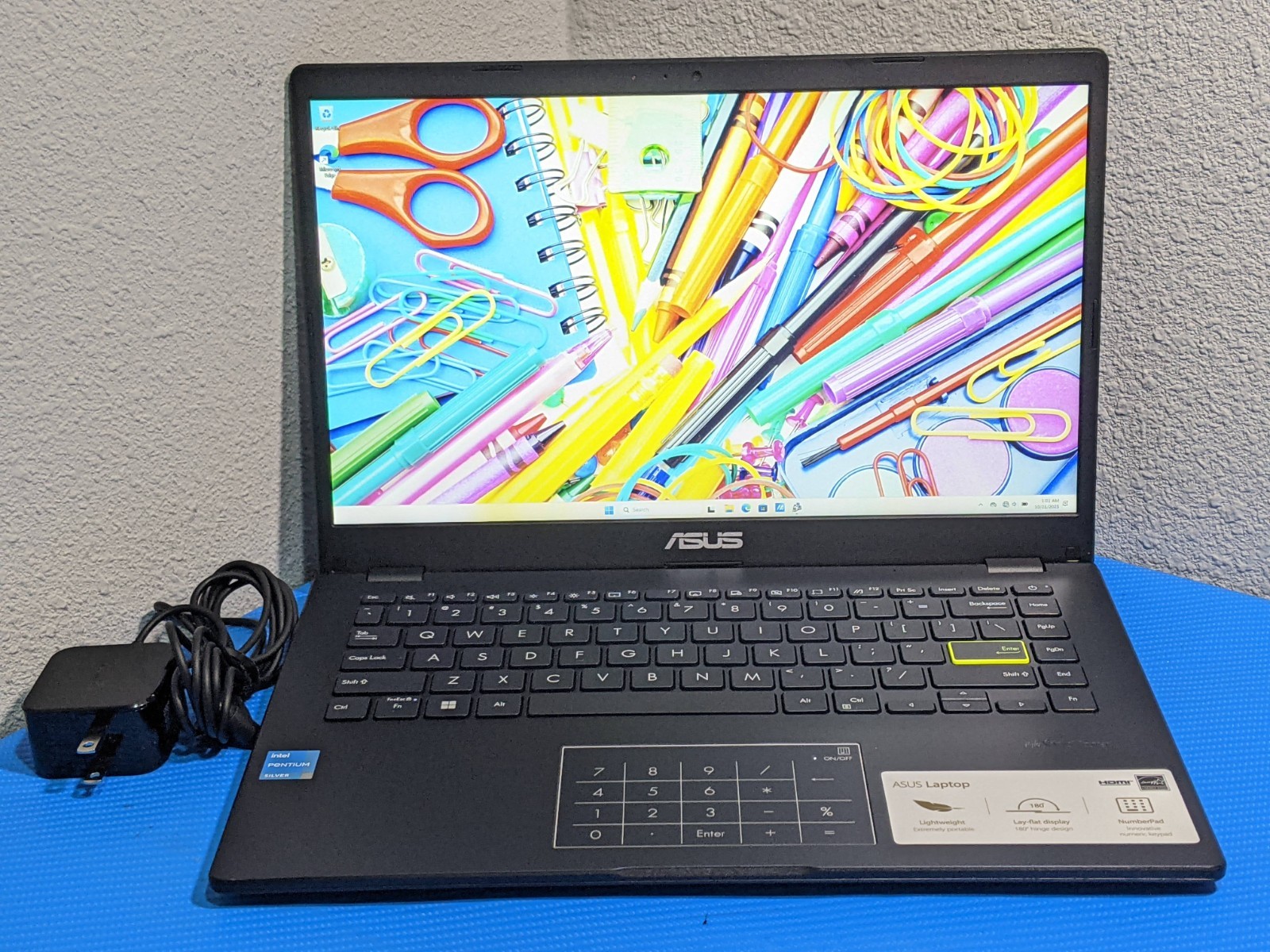 ASUS VivoBook E410KA 14″FHD Pentium Silver N6000 1.1GHz 4GB 64GB eMMC 98t +PA