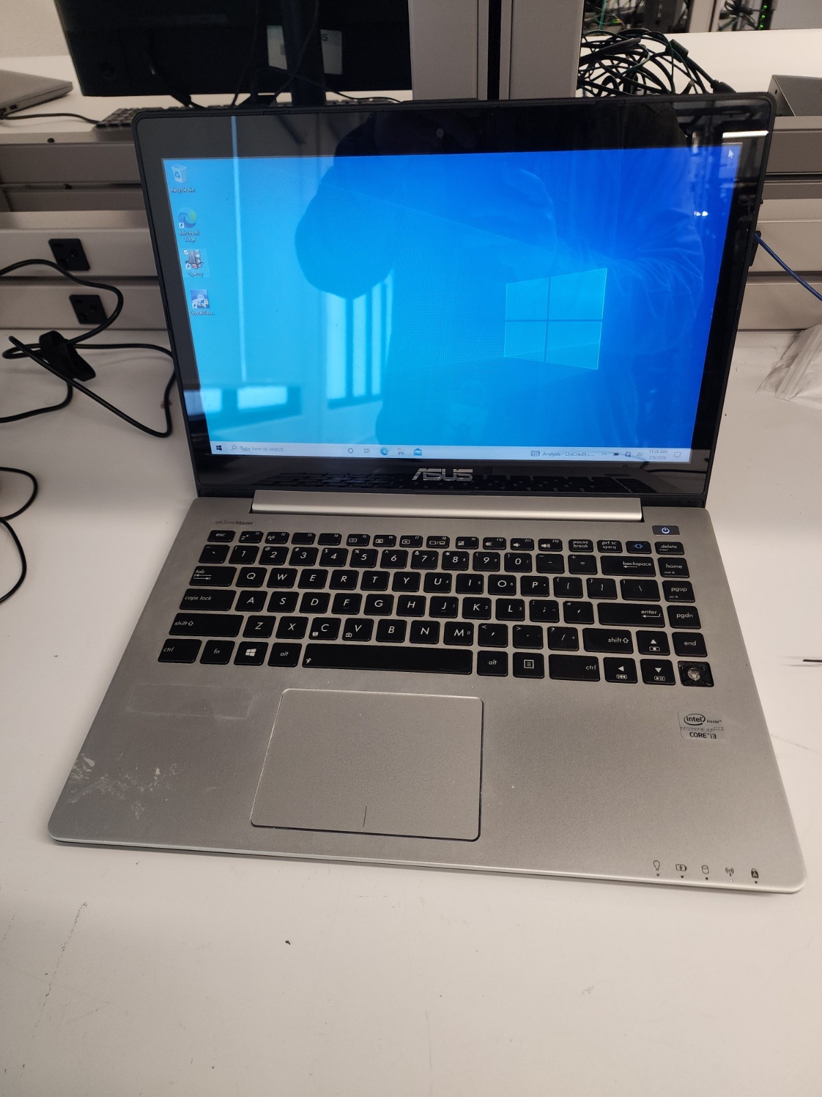 asus s400ca i3-3217u@1.80ghz 4gb Ram 500gb Hdd 24gb Ssd Touchscreen Win10 READ!