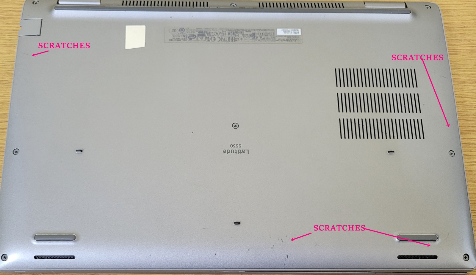Dell Latitude 5530 i7-1265H 16GB 256GB NVMe Touch screen No OS/BATT**GRADE B**