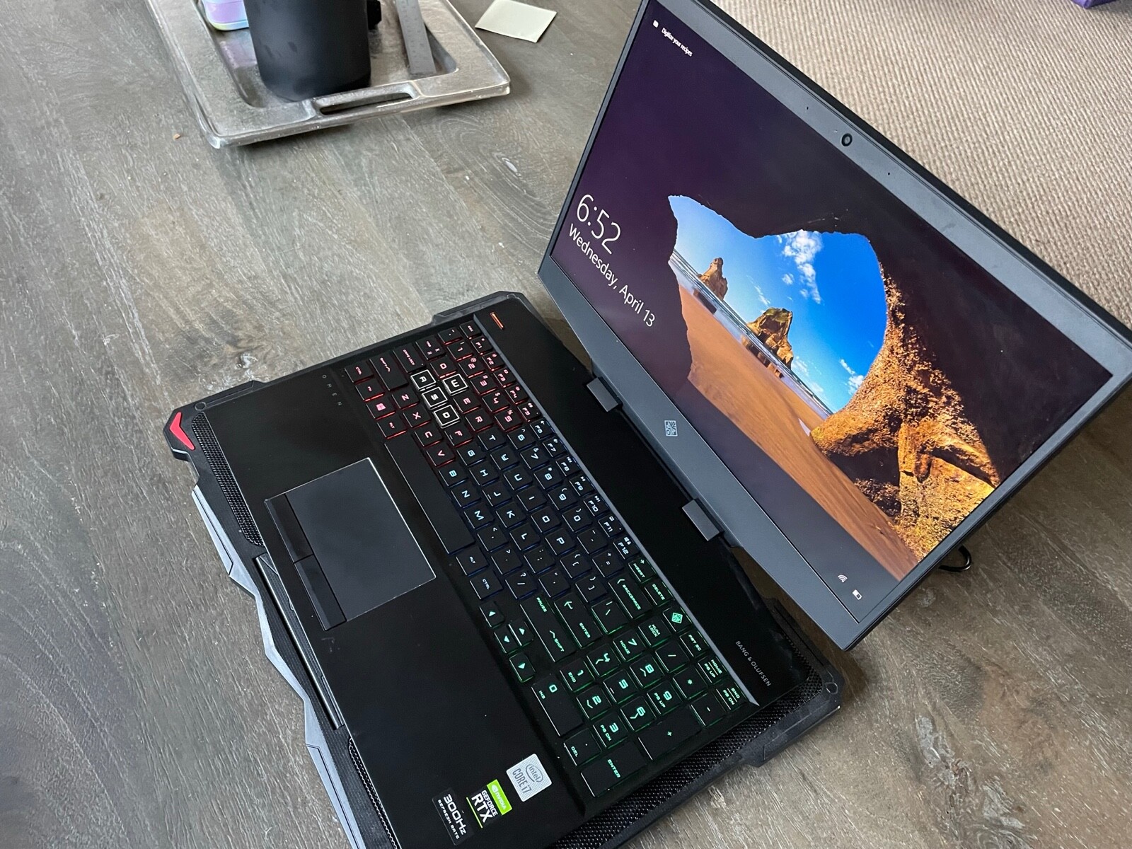 HP OMEN Laptop – 15t – dh100 CTO Intel i7 core10750H CPU2.60GHz476GB storage