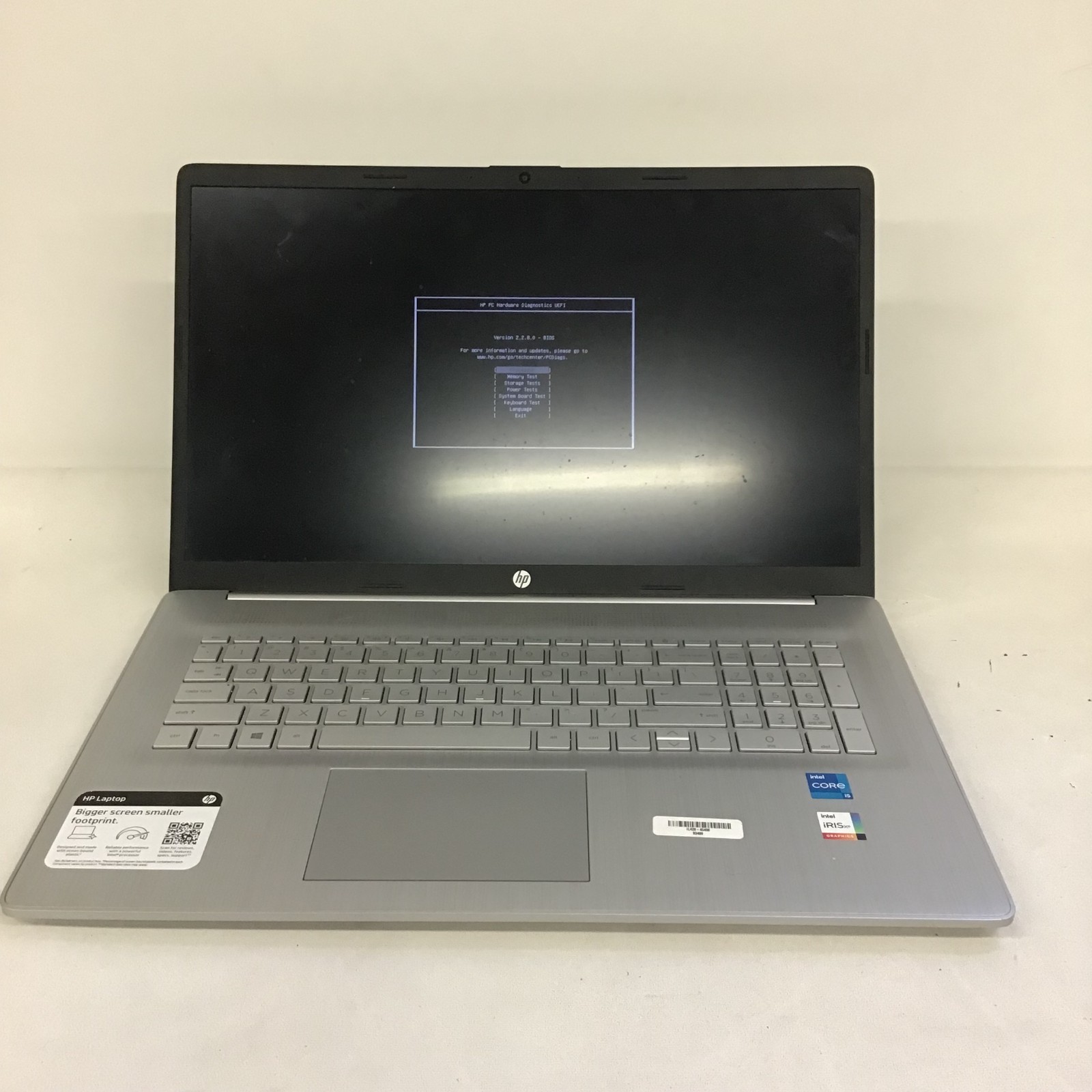 HP Laptop 17-cnoxxx i5-1135G7@2.40GHz | 1TB Drive | 12GB RAM | No OS
