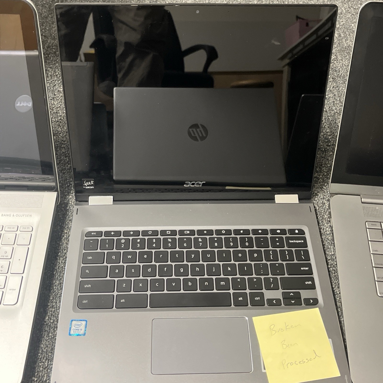 Bulk Laptop Lot 23 MacBook HP Dell ASUS Acer Laptops For Parts Repair Resale