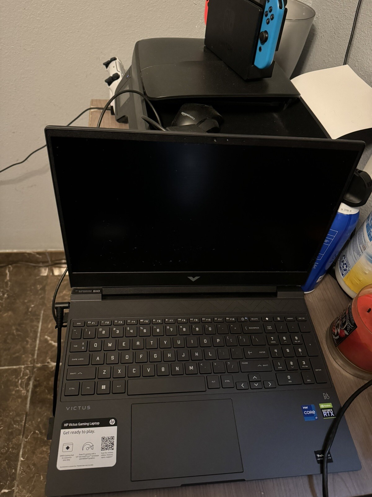 HP – Victus 15.6’” Gaming Laptop – Intel i7-12650H -NVIDIA GeForce RTX 3050 TI