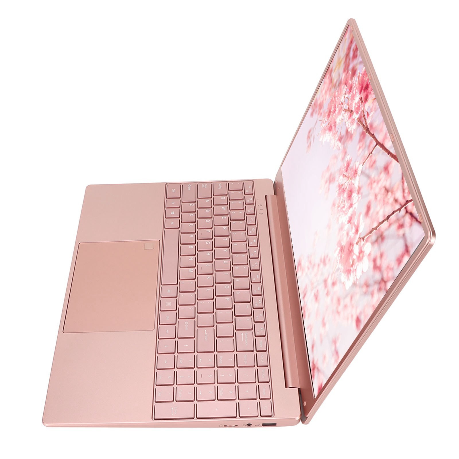 15.6in Laptop For N5095 CPU For Win11 Pink Laptop With Fingerprint Keypad B GQDZ