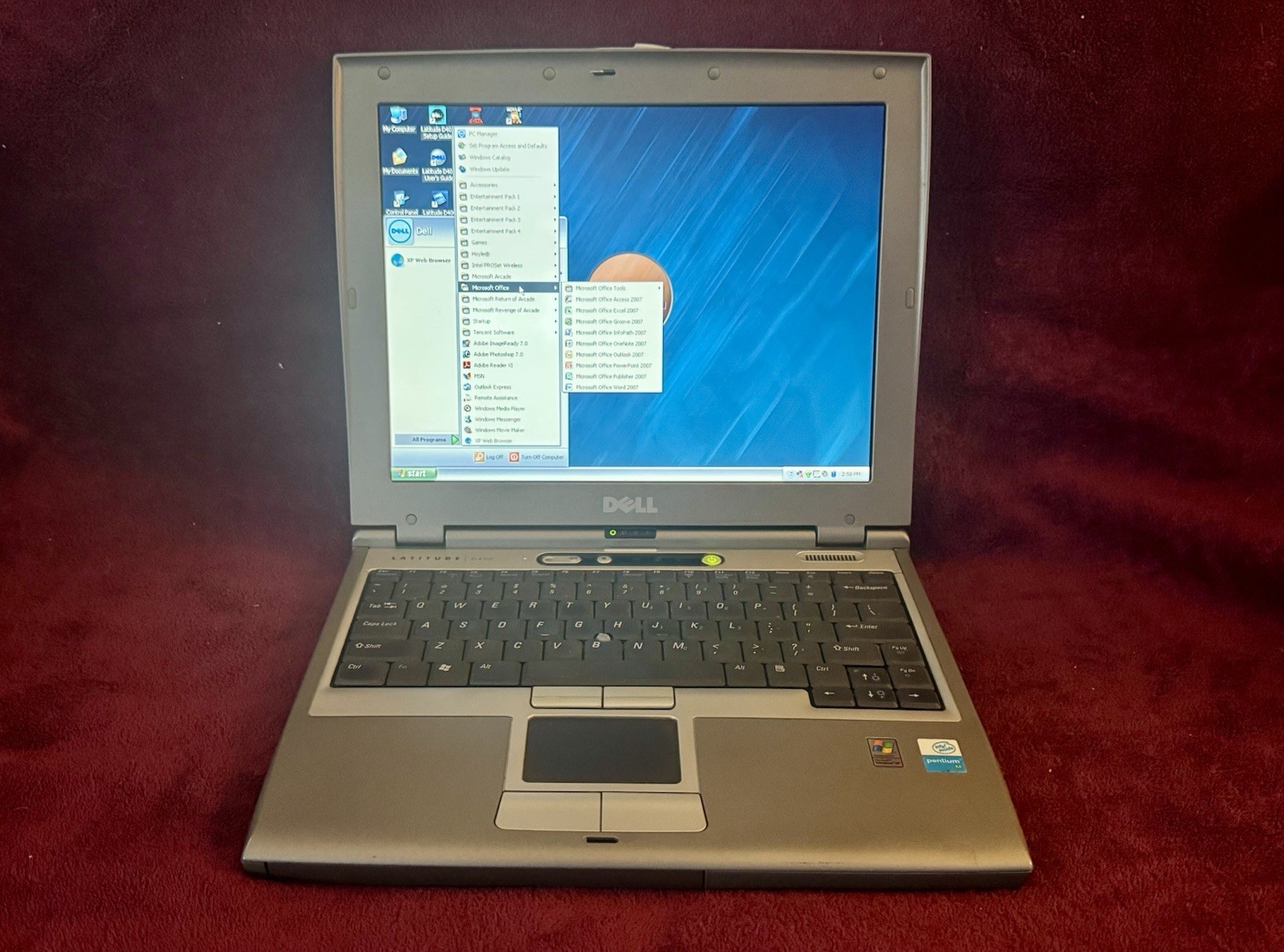 COMPLETE Dell Latitude D400 Ultra-Portable 1.70GHz/1GB/30GB/SERIAL D-SUB/XP PRO