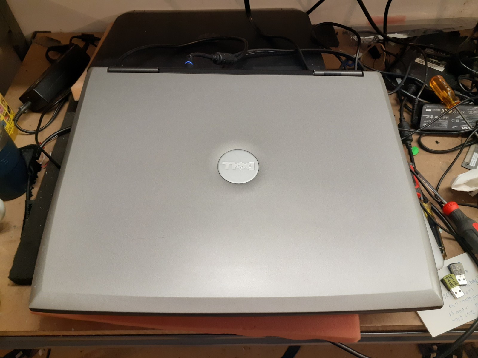 Dell Laptop Windows XP Pro SP3 DB9 Serial port.