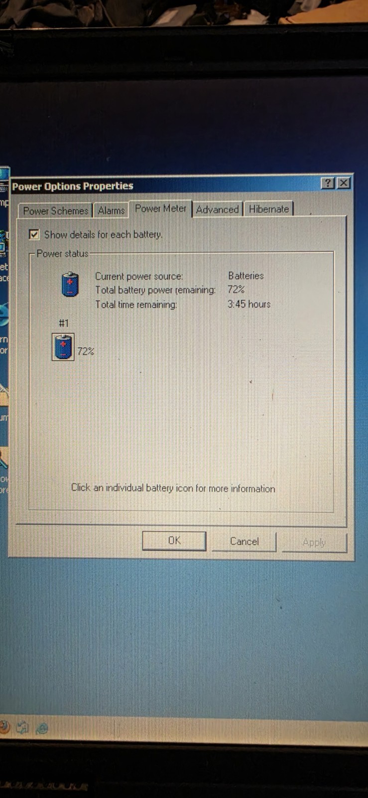 Vintage Retro IBM Thinkpad T20 Laptop Windows 2000 Serial CD Read Description
