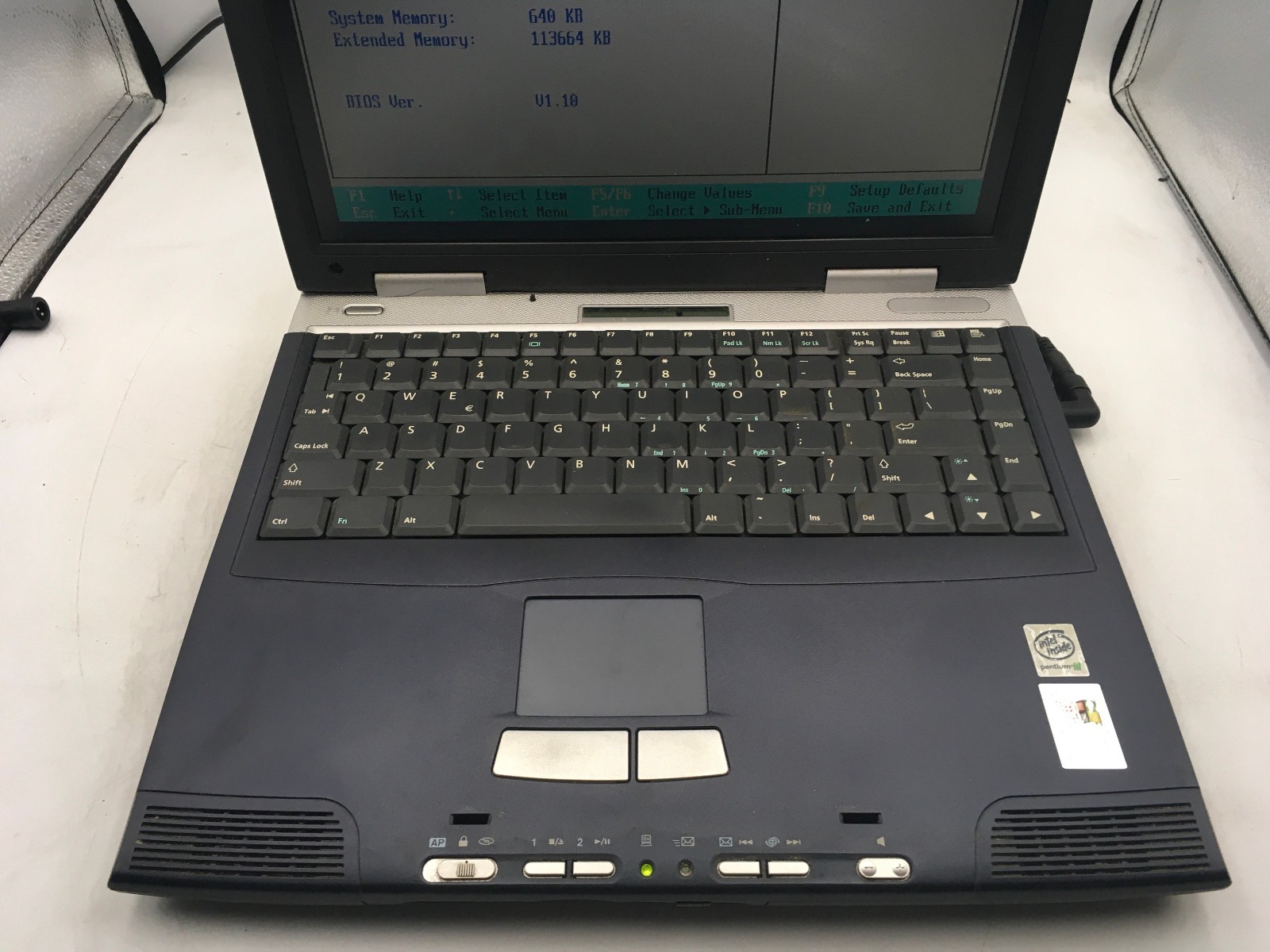 SPARTAN N30N3 14 – BOOTS TO BIOS – INTEL PENTIUM III – 640KB RAM – READ DESC -BB