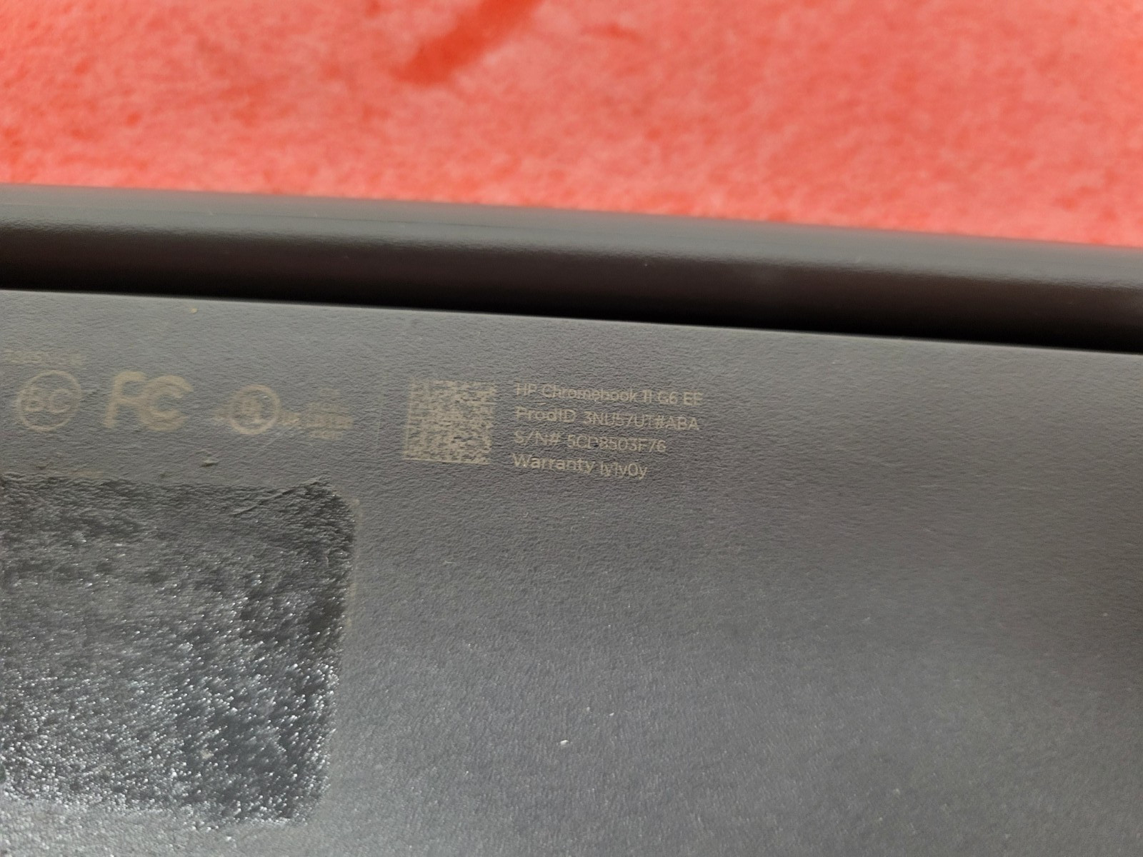 3x HP Chromebook 11 G6 EE 4GB RAM 16GB SSD 3NU57UT#ABA | LP528