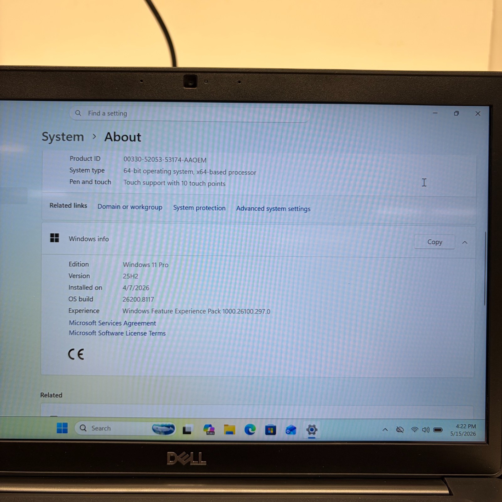 Dell Latitude 7490 w/ Power Supply