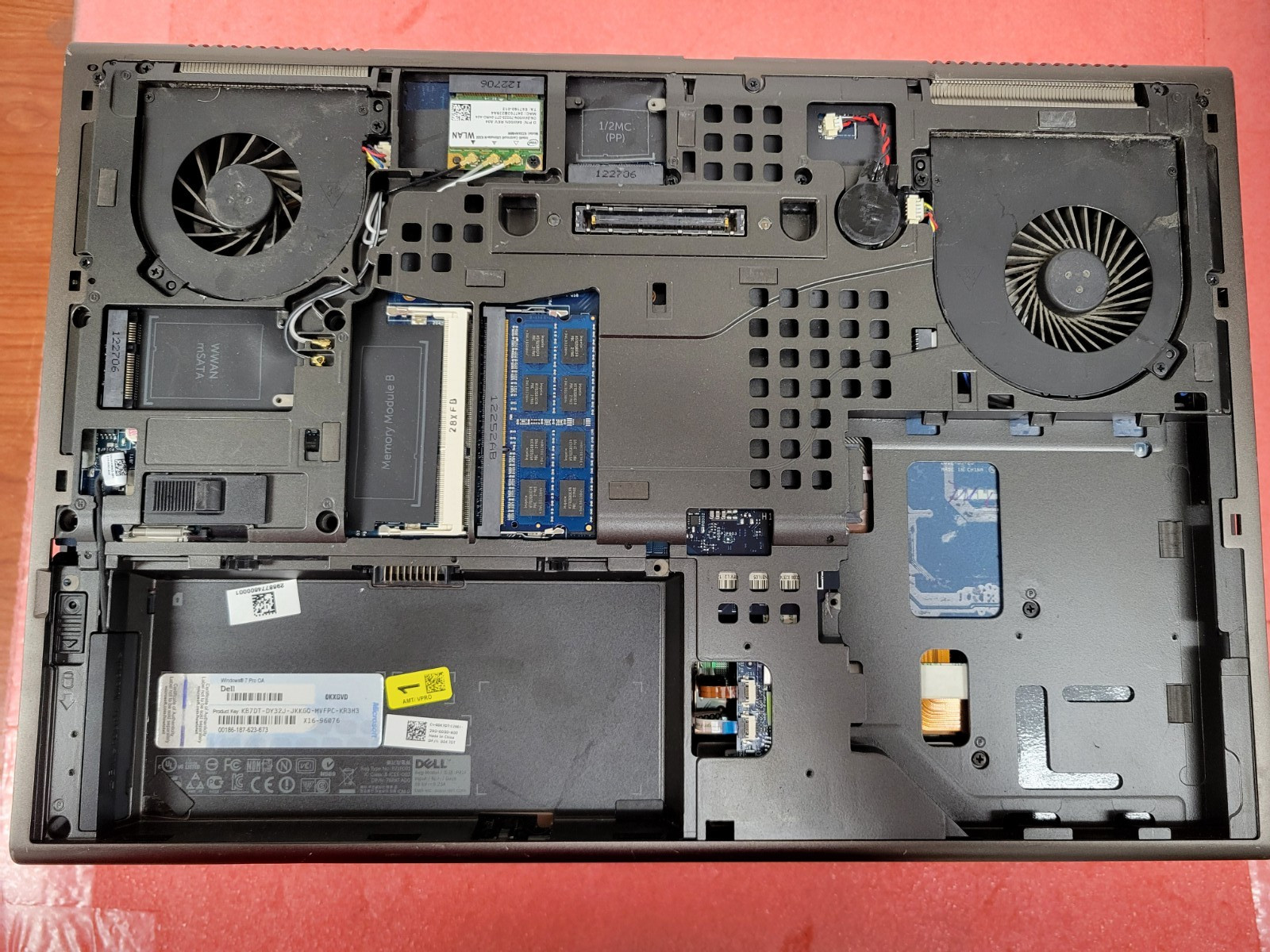 5x Dell Precision M4700/M4800 Mixed i7 4GB *No HDD/OS/Cover/Batt* | LP529DS
