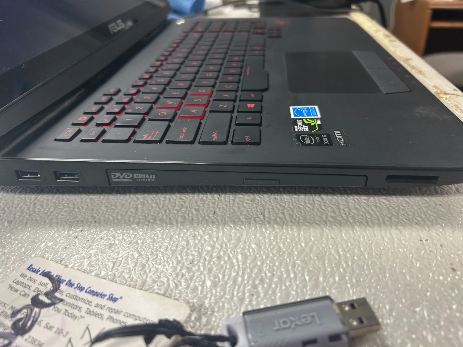 🎮 ASUS ROG G751J 17.3″ Touchscreen Gaming Laptop | GTX 965M | i7-4720HQ | 32GB
