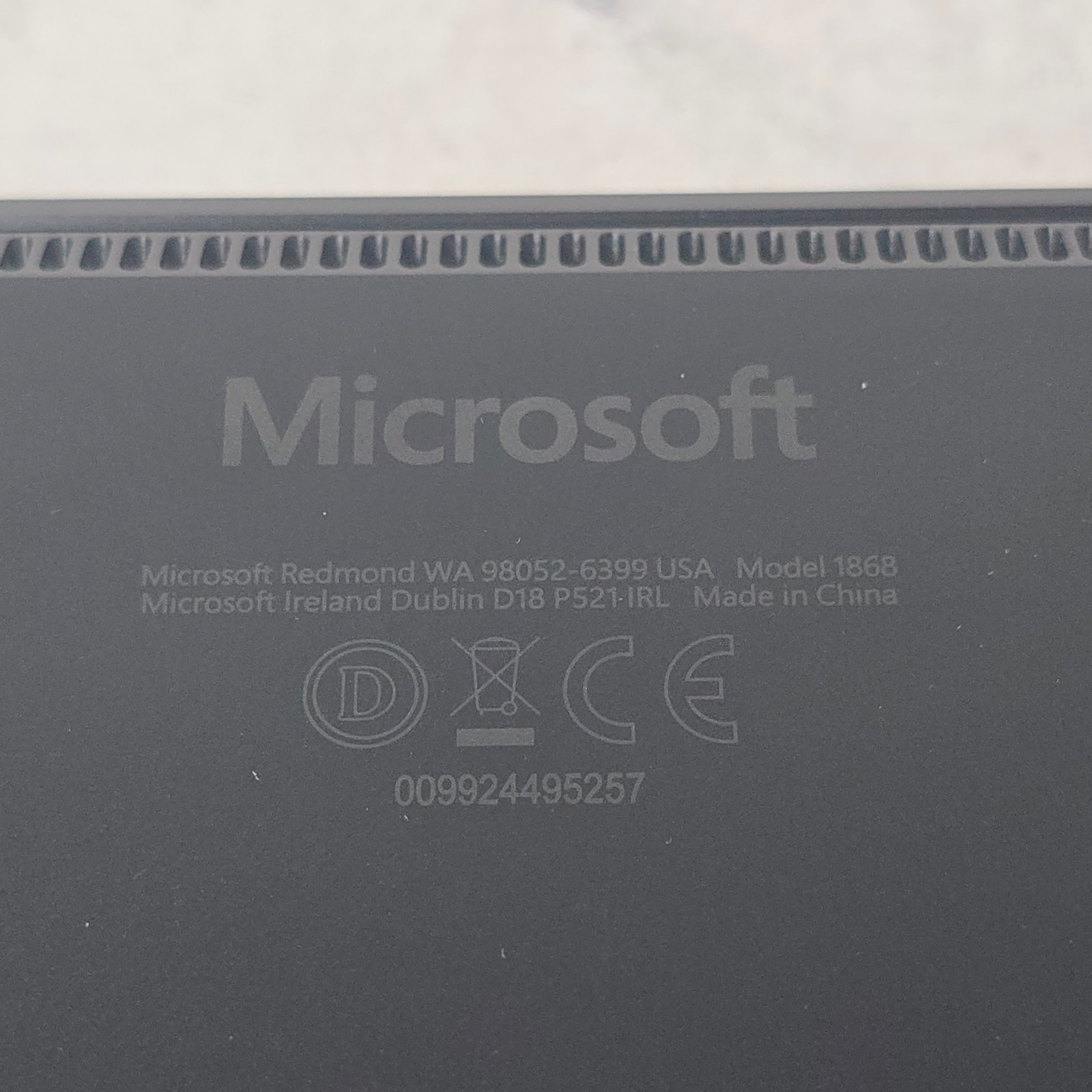 Microsoft Surface Laptop 3 1868 Intel Core i7-1065G7 16GB RAM 256GB SSD *Battery