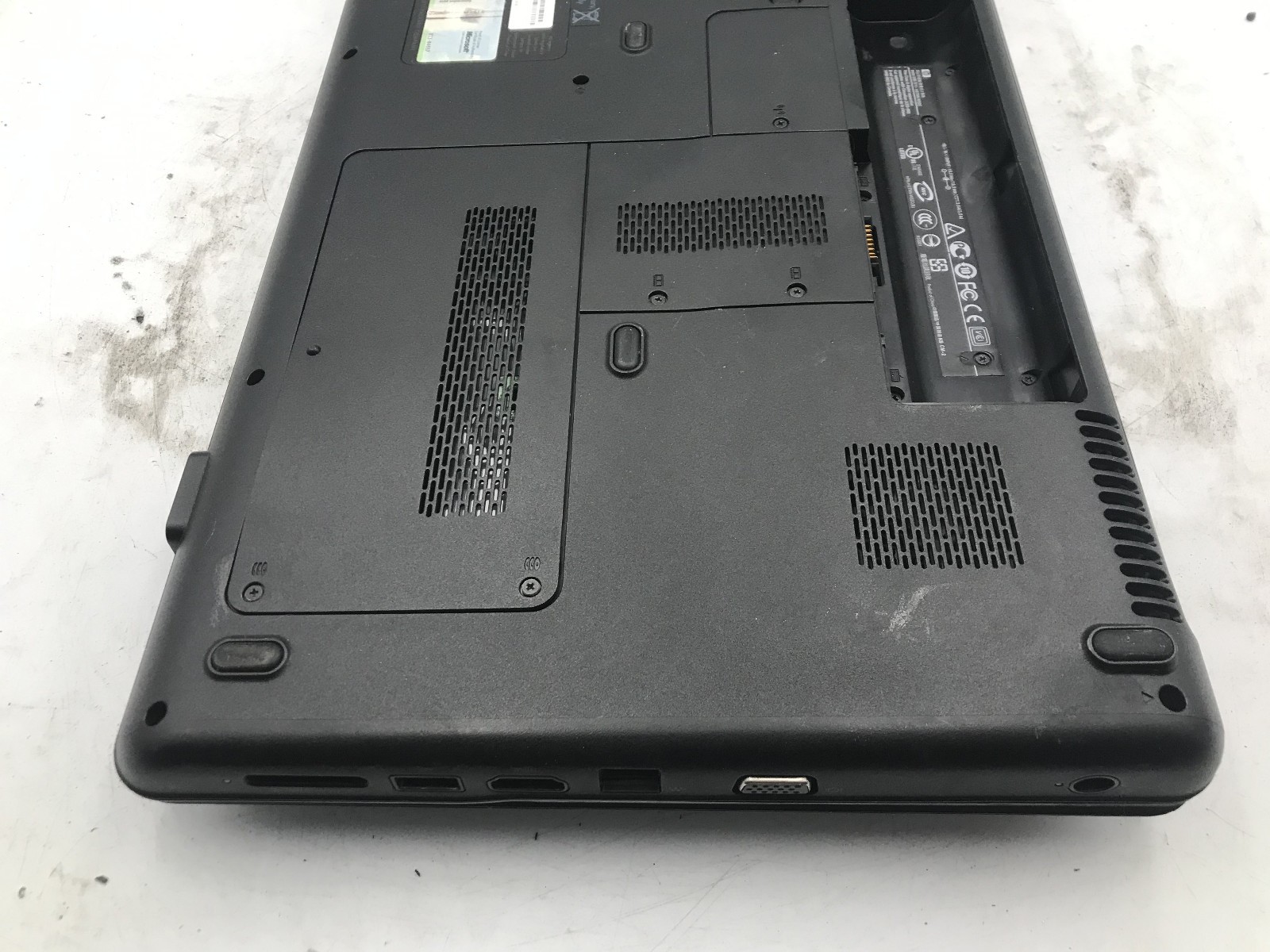 HP G60 125NR – BOOTS TO BIOS – AMD TURION DUAL CORE – 3GB RAM – READ -BB