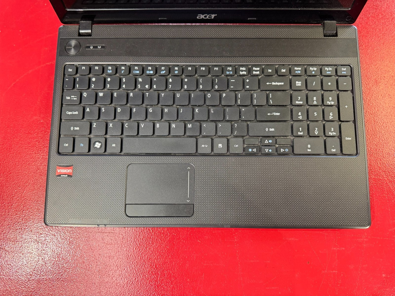 Acer 15.6″ Laptop AMD Vision Windows 10 Tested Working Black